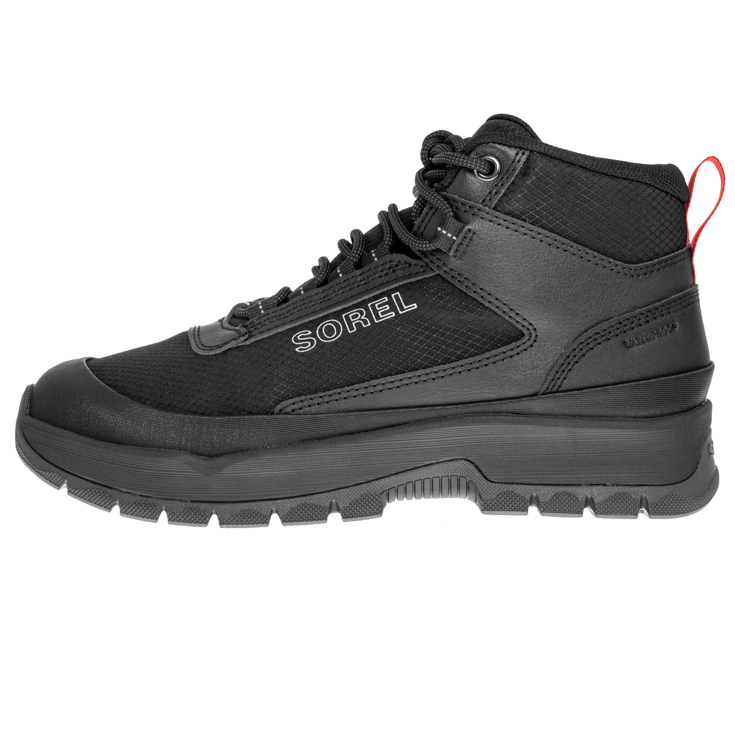 Boty Sorel Outing NW Sneaker MID Waterproof - Black/Black