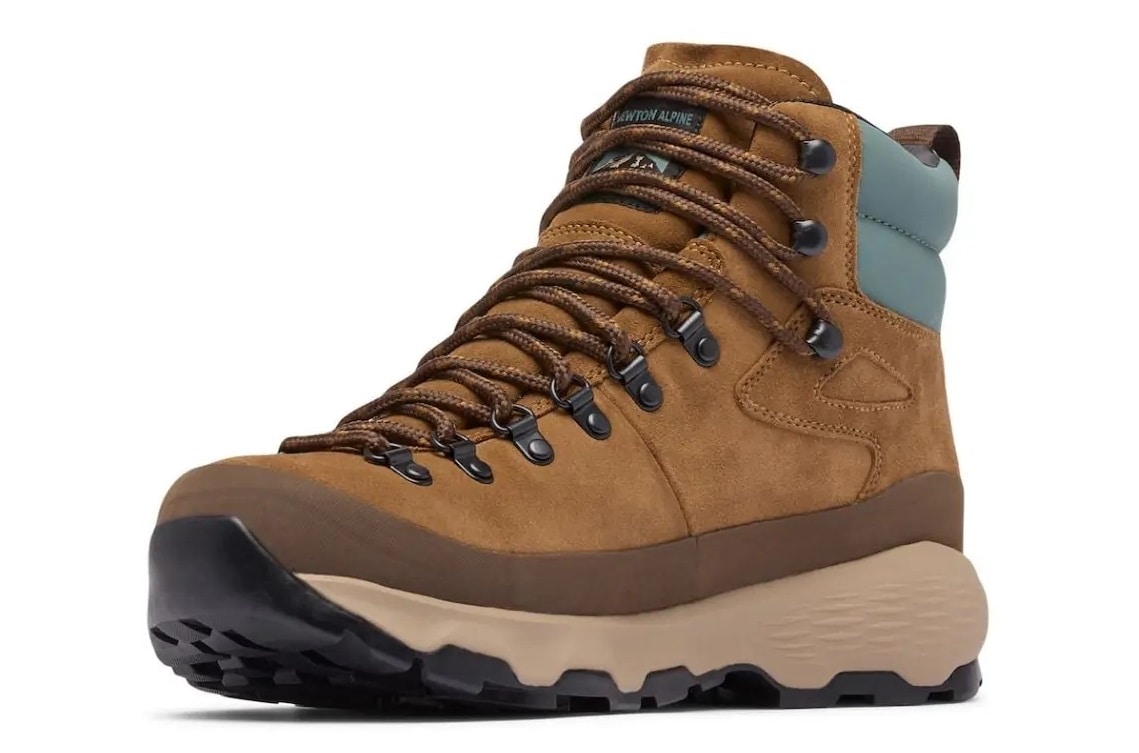 Boty Columbia Newton Alpine PT Waterproof - Light Brown/Metal