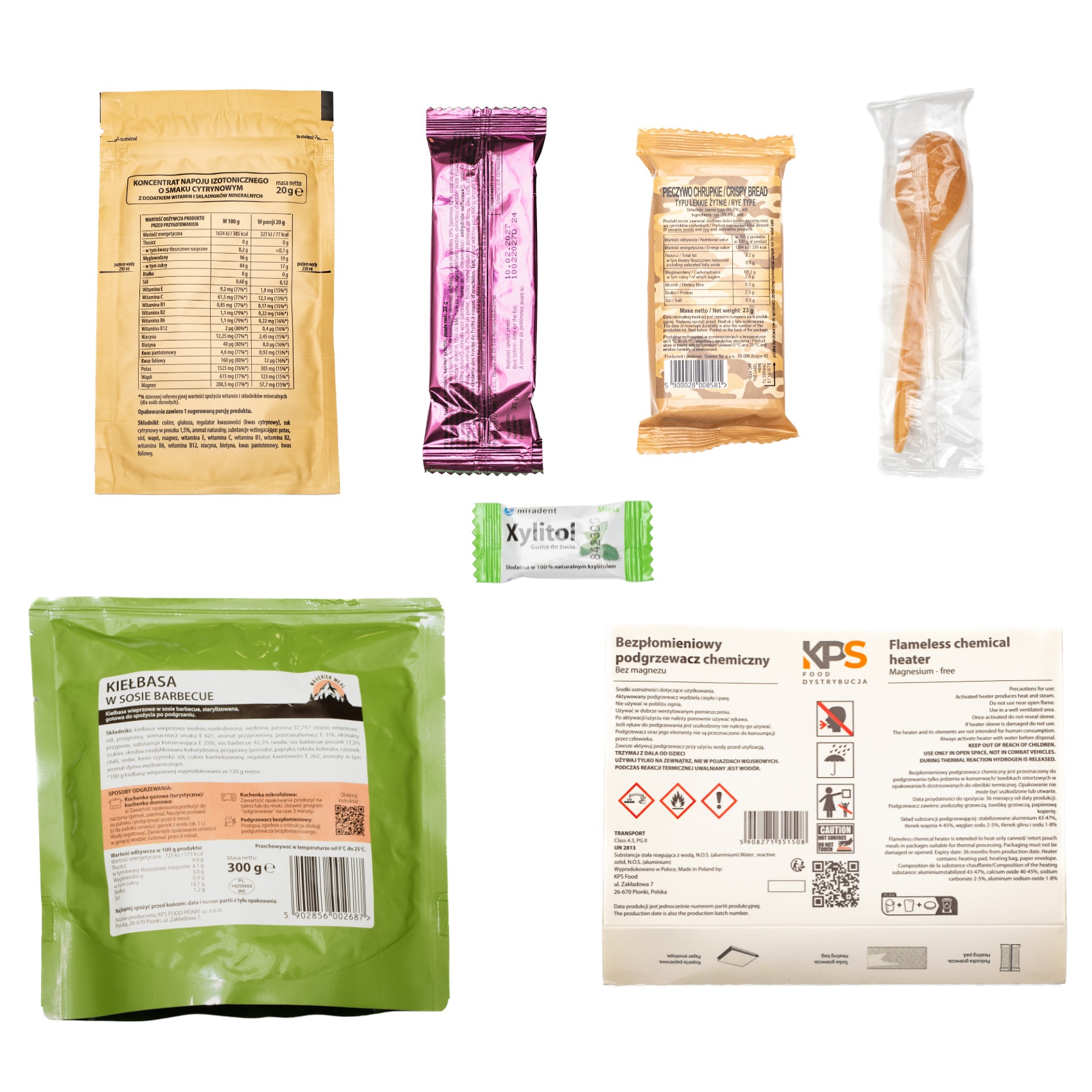 Potravinová dávka Maverick Food Midi Klobása v barbecue omáčce - 380 g