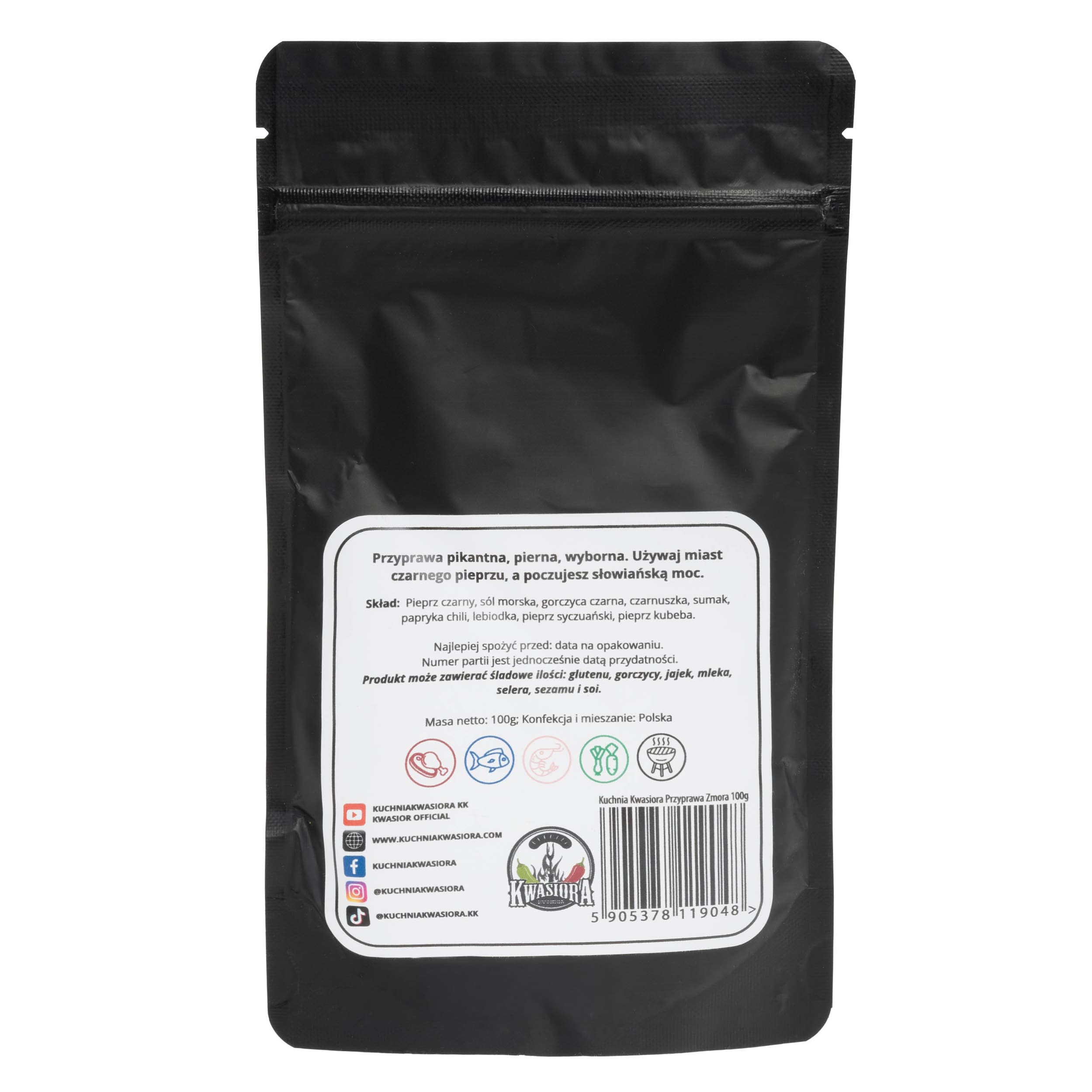 Koření Kuchyně Kwasiora Zmora 100 g – 3 ks