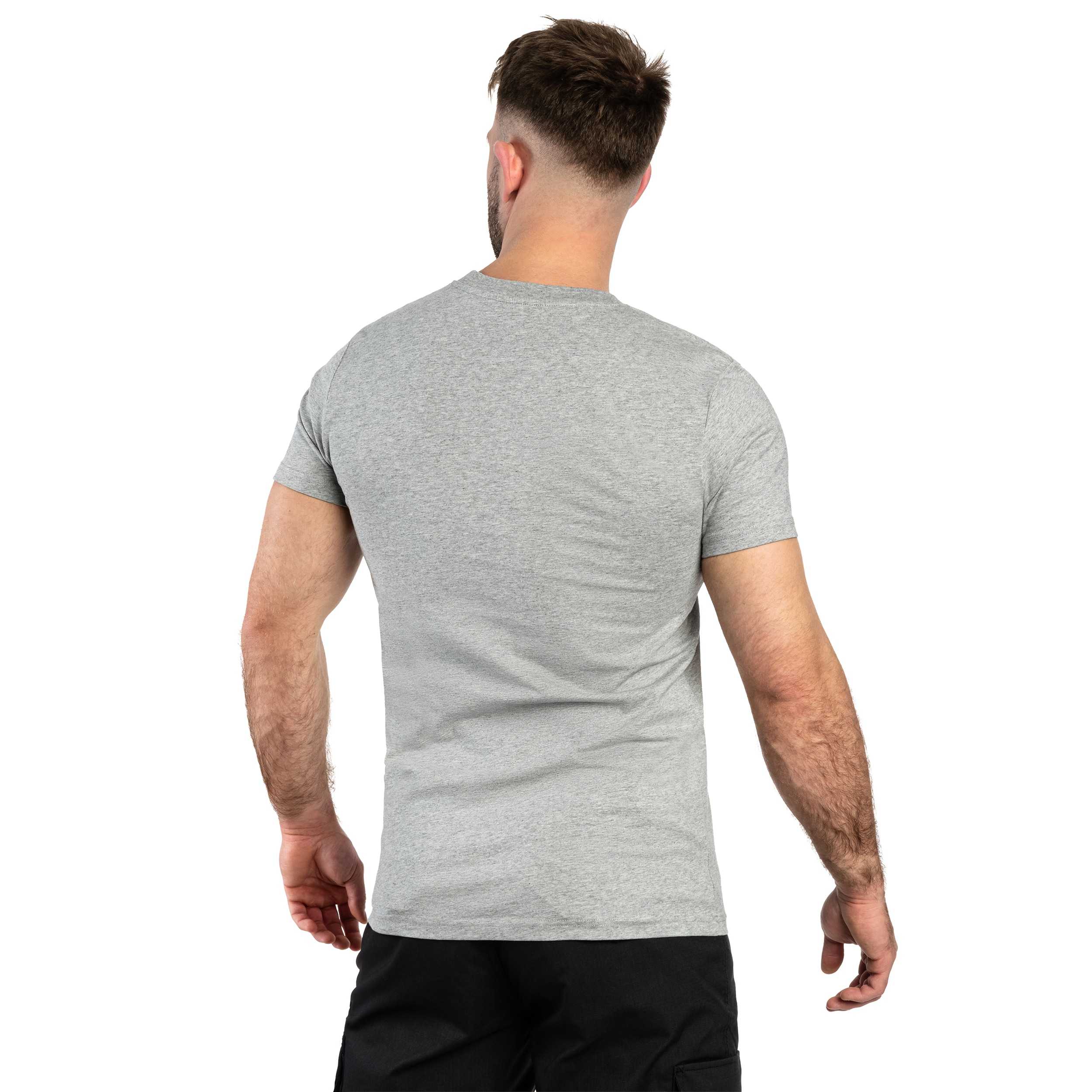 Tričko Helikon-Tex ABC Alfa Bravo Charlie - Mid Grey Melange