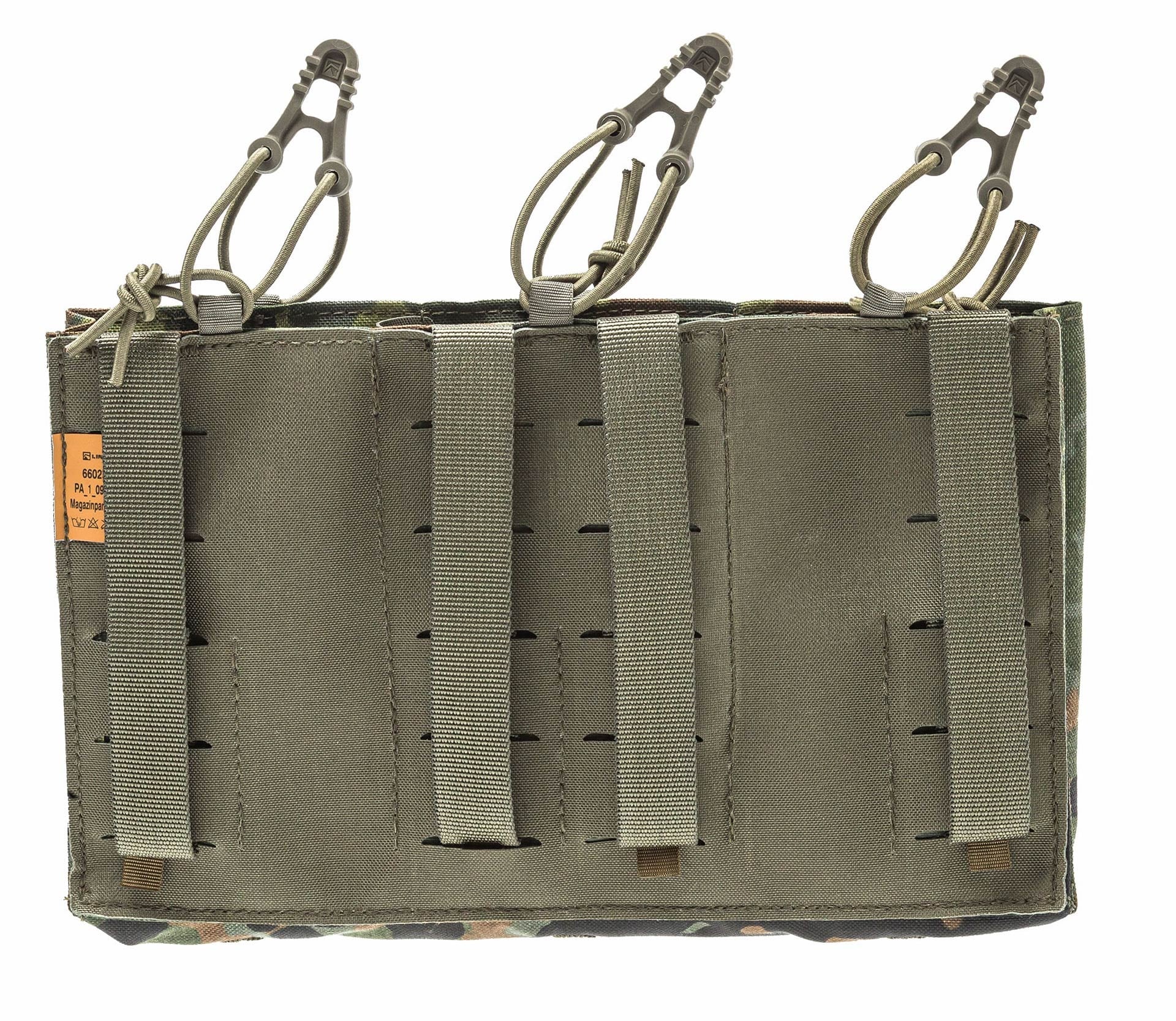 Trojitá sumka Lindnerhof Mag Panel X3 PA098/II na zásobníky 5,56 mm – Flecktarn