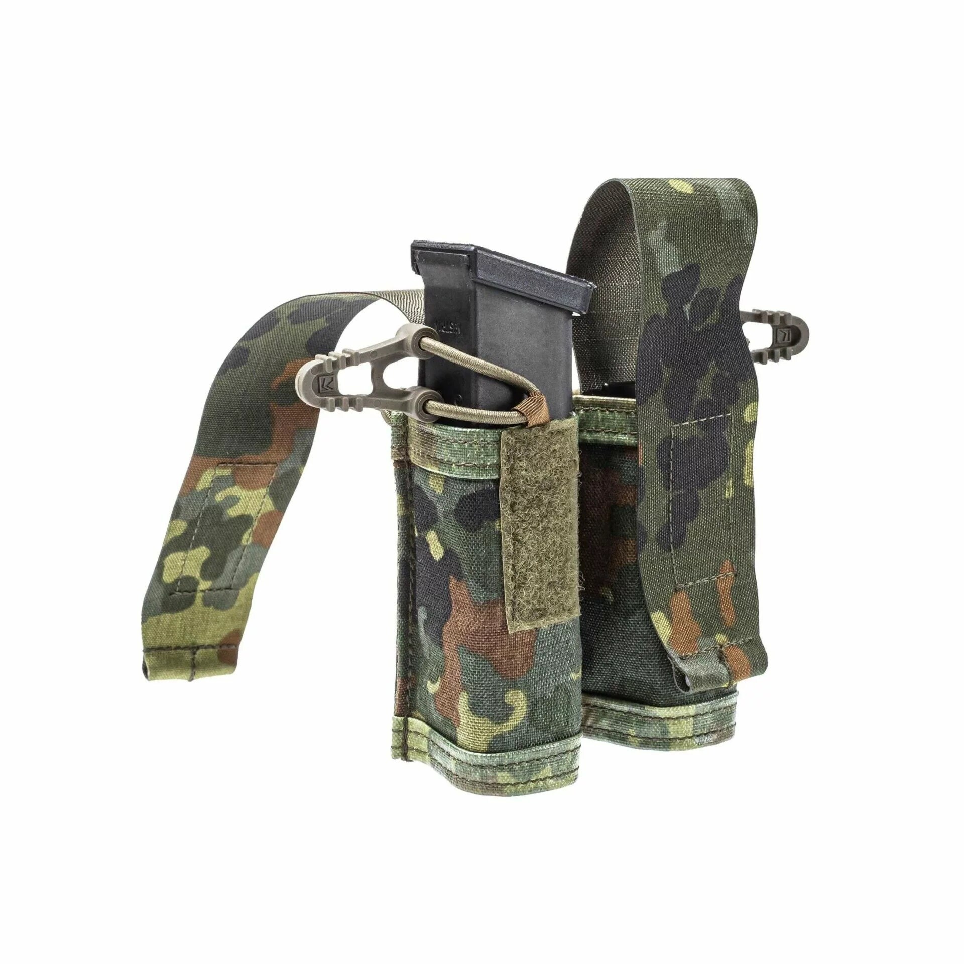 Dvojitá sumka Lindnerhof na malé zásobníky MX762-2 – Flecktarn