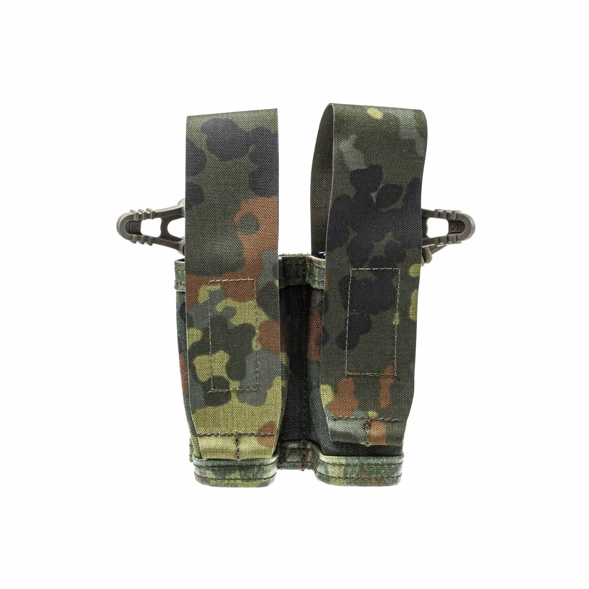Dvojitá sumka Lindnerhof na malé zásobníky MX762-2 – Flecktarn