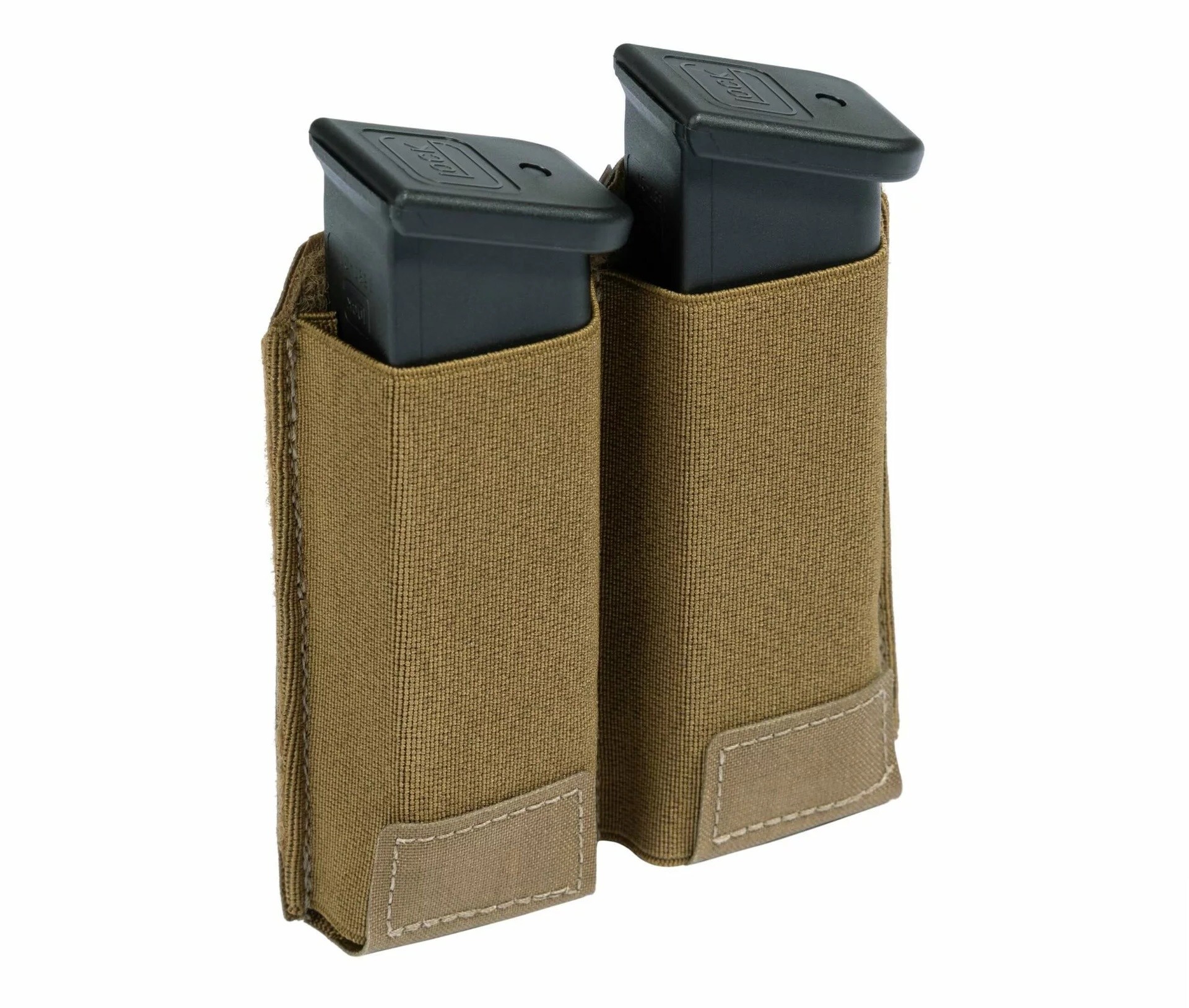 Sumka Lindnerhof Magazine Pouch Double MX023-2 na zásobníky 9 mm - Coyote