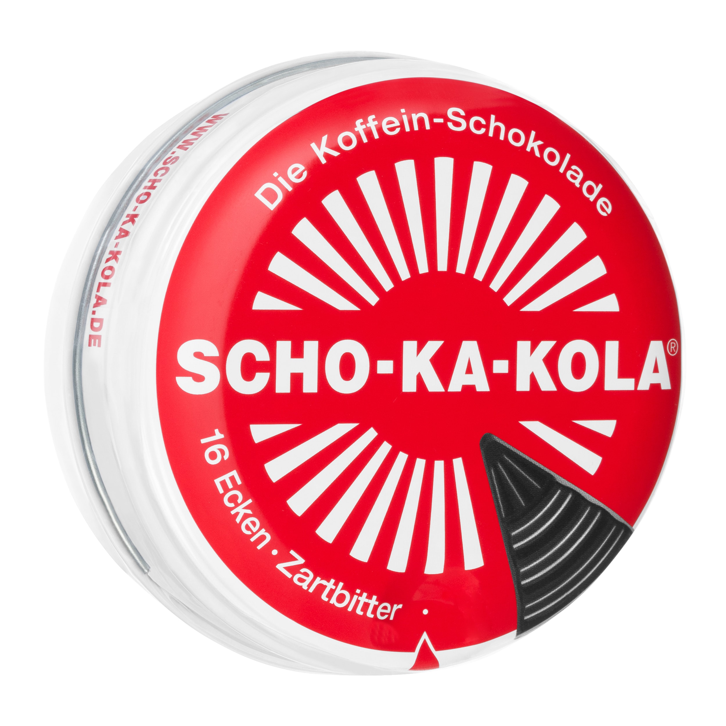 Hořká čokoláda Scho-Ka-Kola s kofeinem - 5 ks