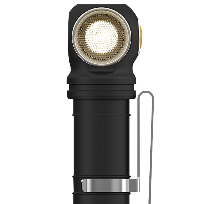 Svítilna čelová a úhlová Armytek Wizard C2 Pro Max Magnet USB Warm PCB - 3720 lumenů