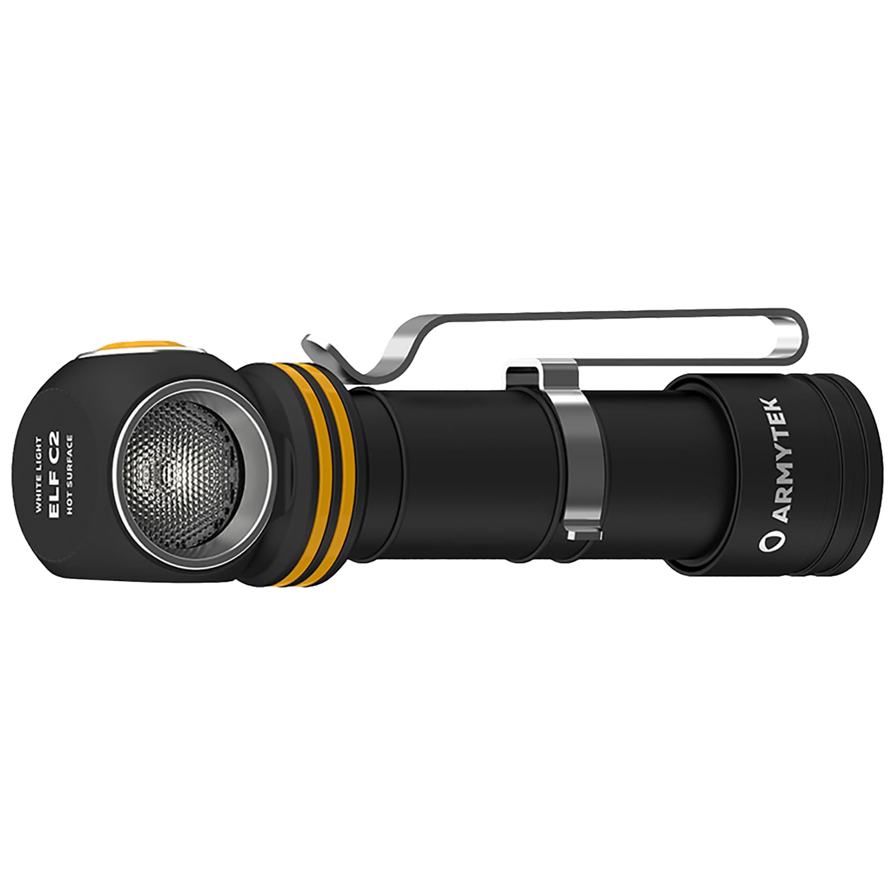 Svítilna čelová a úhlová Armytek Elf C2 USB-C White PCB - 1100 lumenů