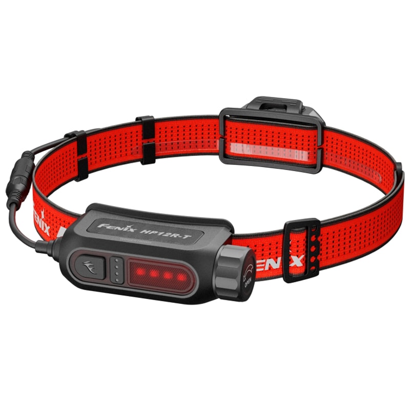 Svítilna čelová Fenix HP12R-T Red - 1300 lumenů