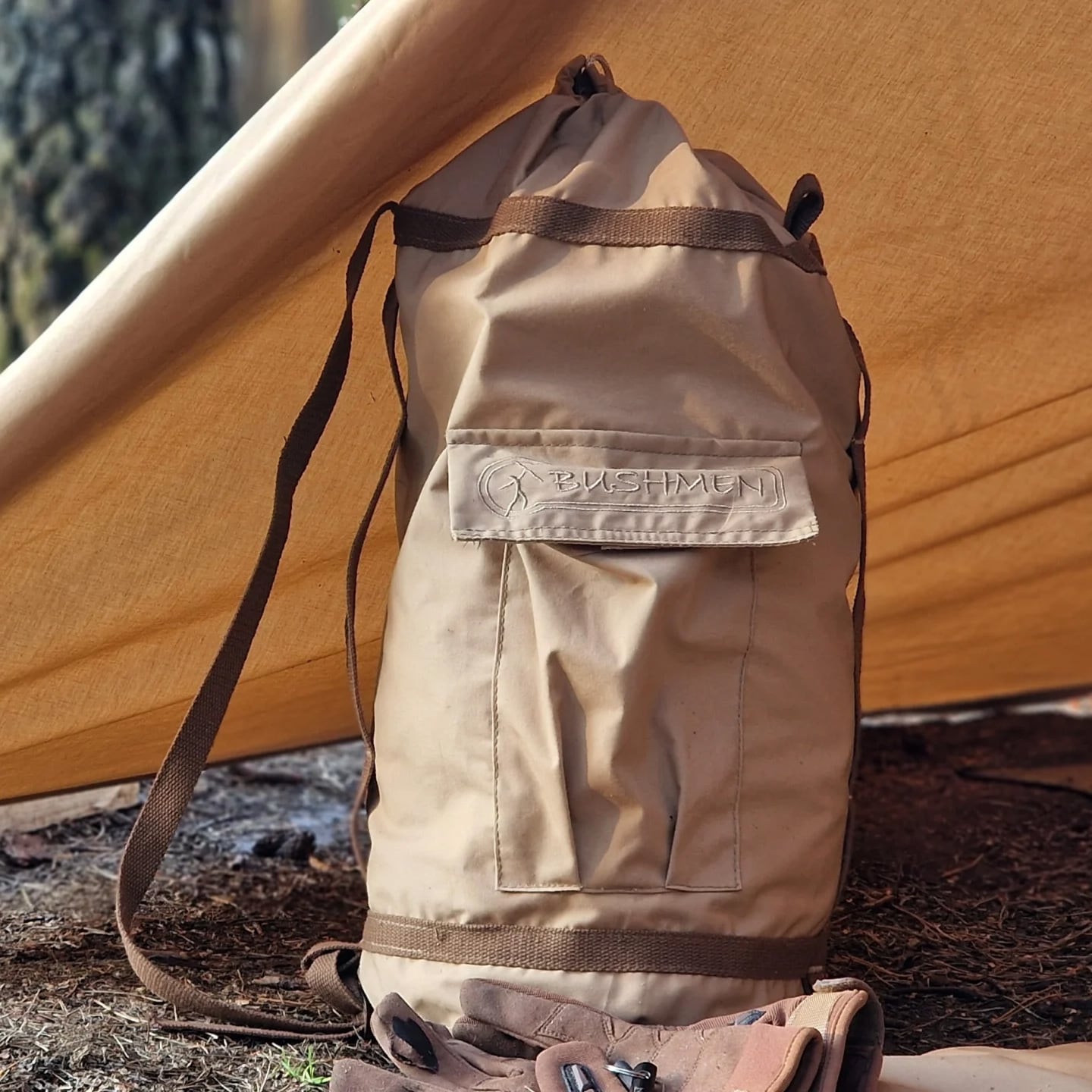 Bivakovací plachta Bushmen Hot Tarp 3 × 3