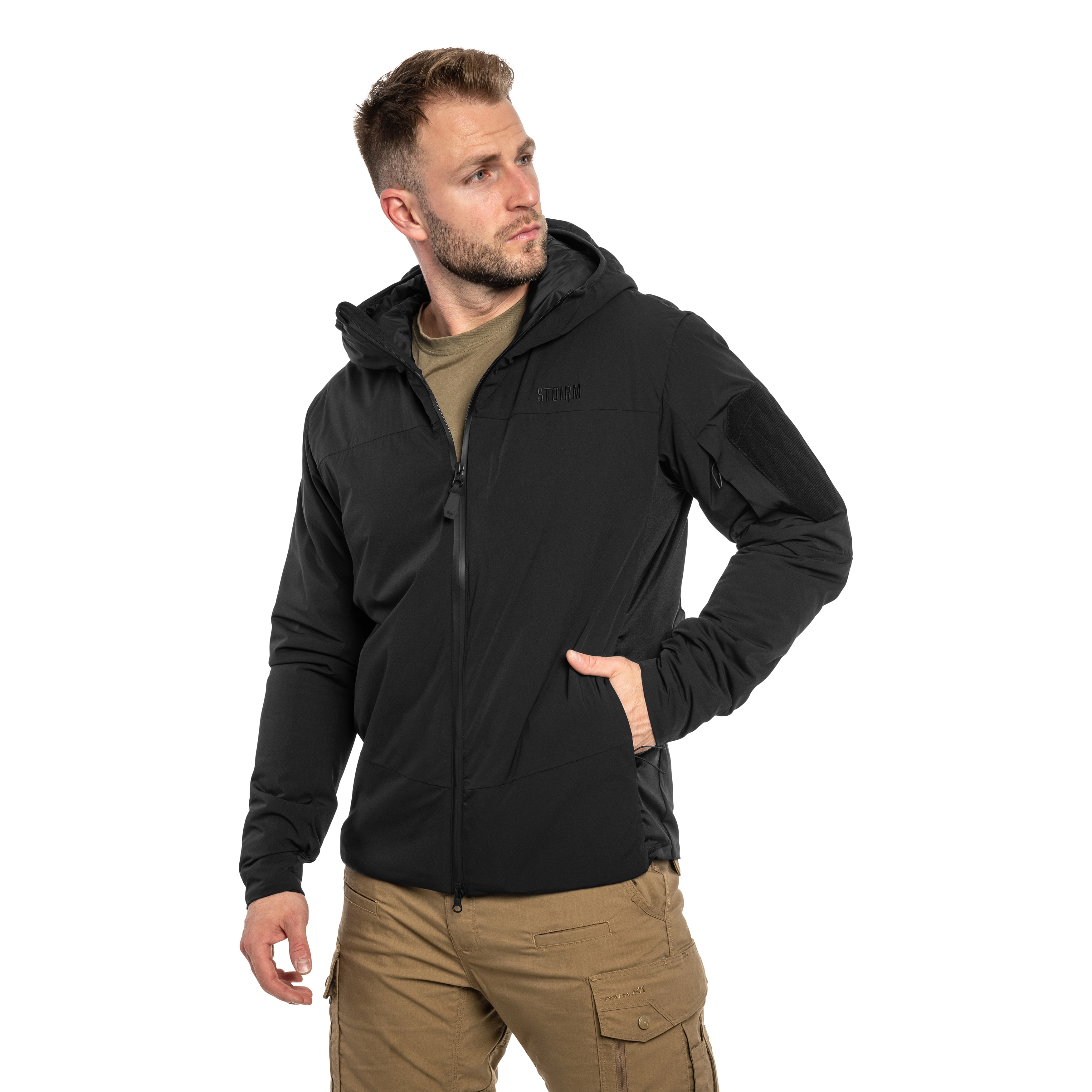 Bunda Stoirm PrimaLoft Thermal - Black