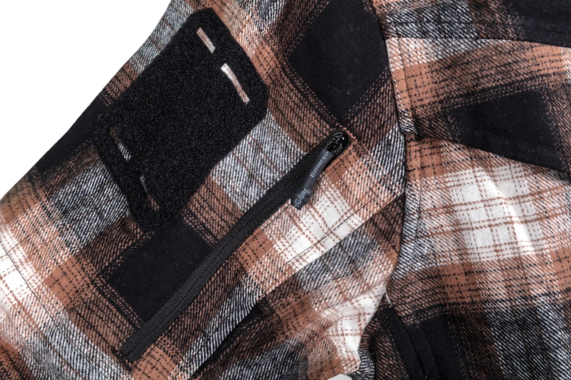 Košile Emerson Gear Blue Label Longicorn - Orange/Grey