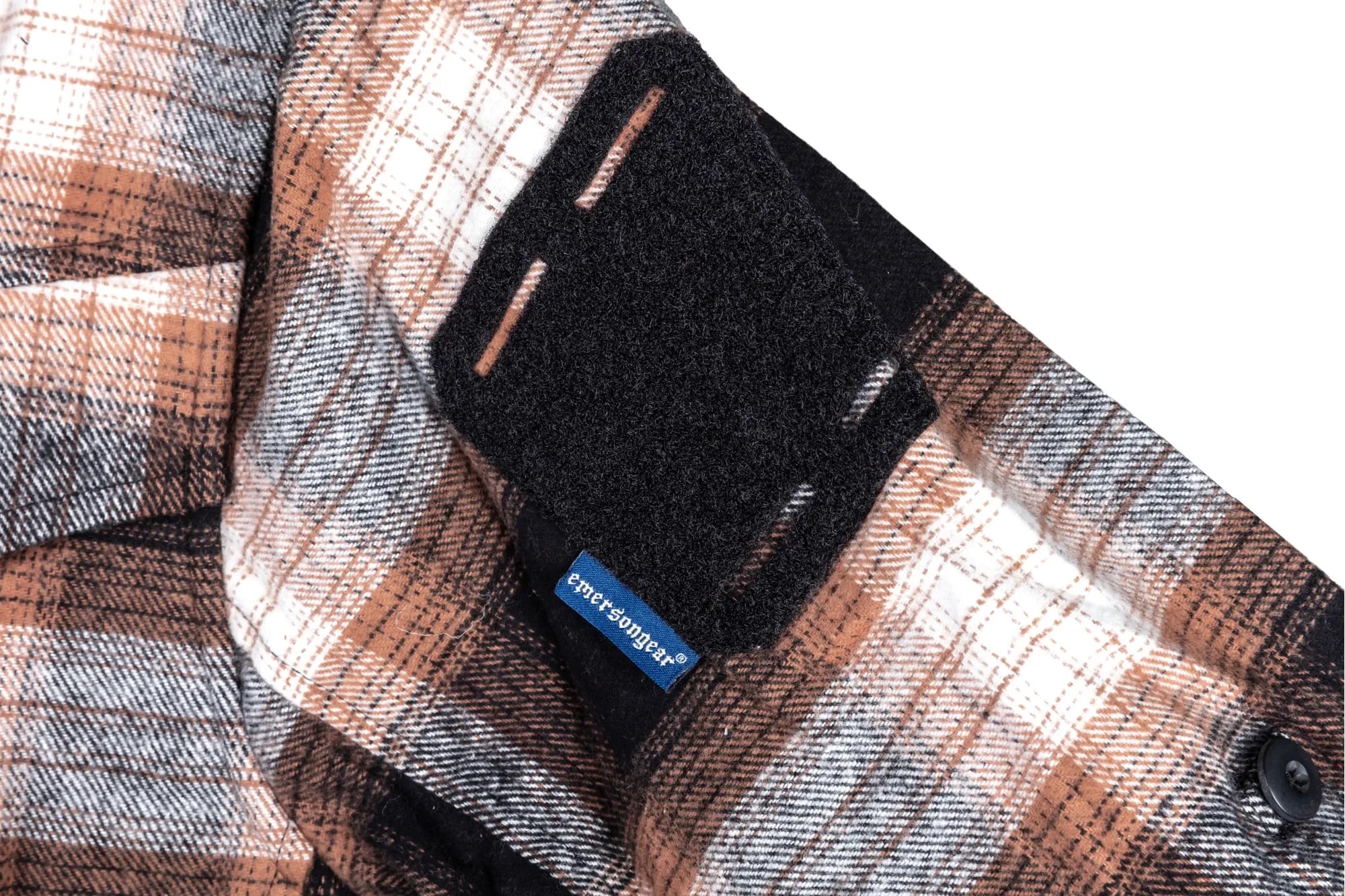 Košile Emerson Gear Blue Label Longicorn - Orange/Grey