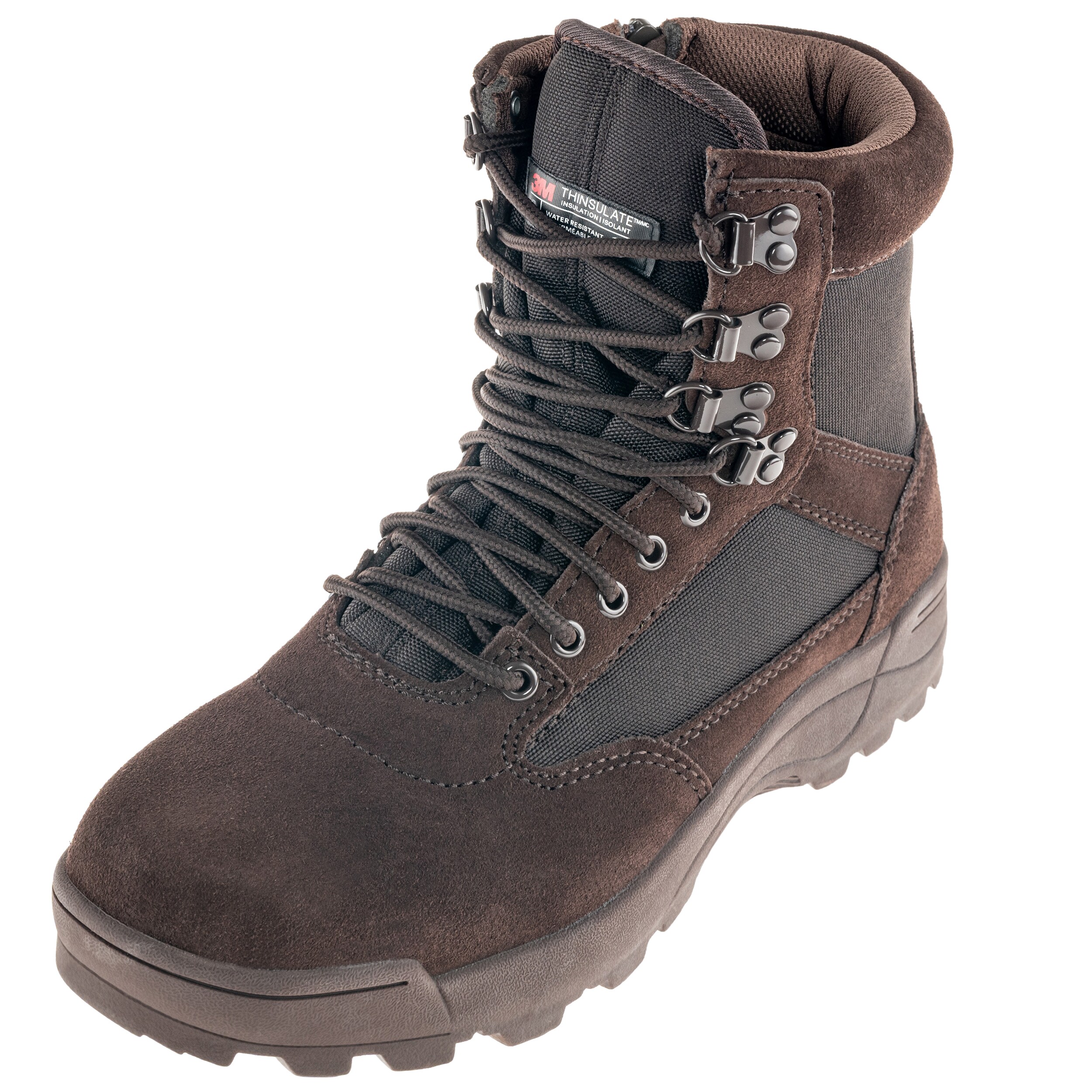 Boty Brandit Tactical Zipper Boots - Brown
