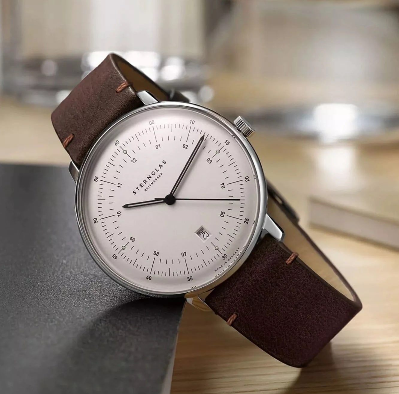 Hodinky Sternglas Hamburg Quartz - Silver