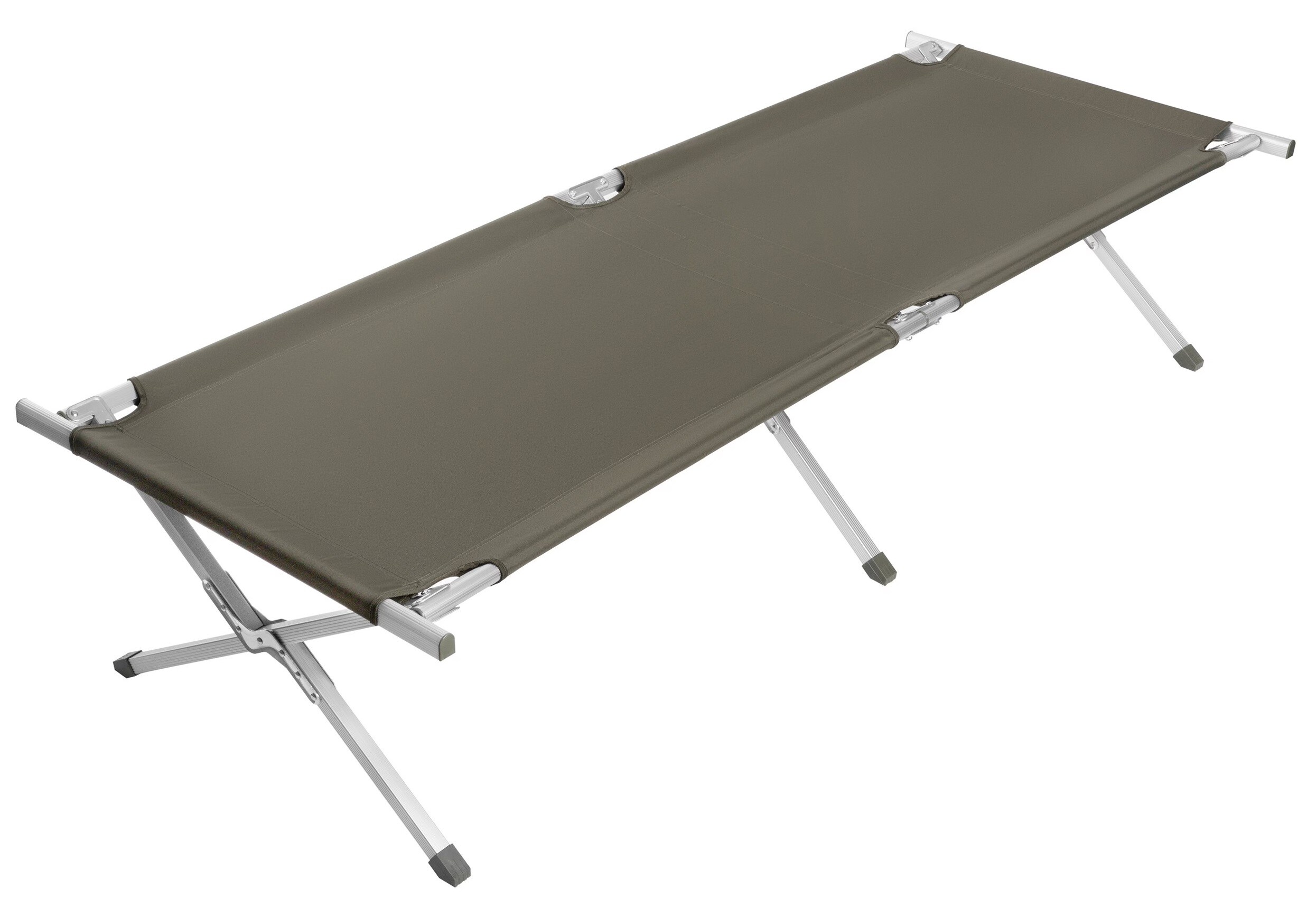 Skládací polní lůžko Mil-Tec US Style + matrace Badger Outdoor + polštář - sada