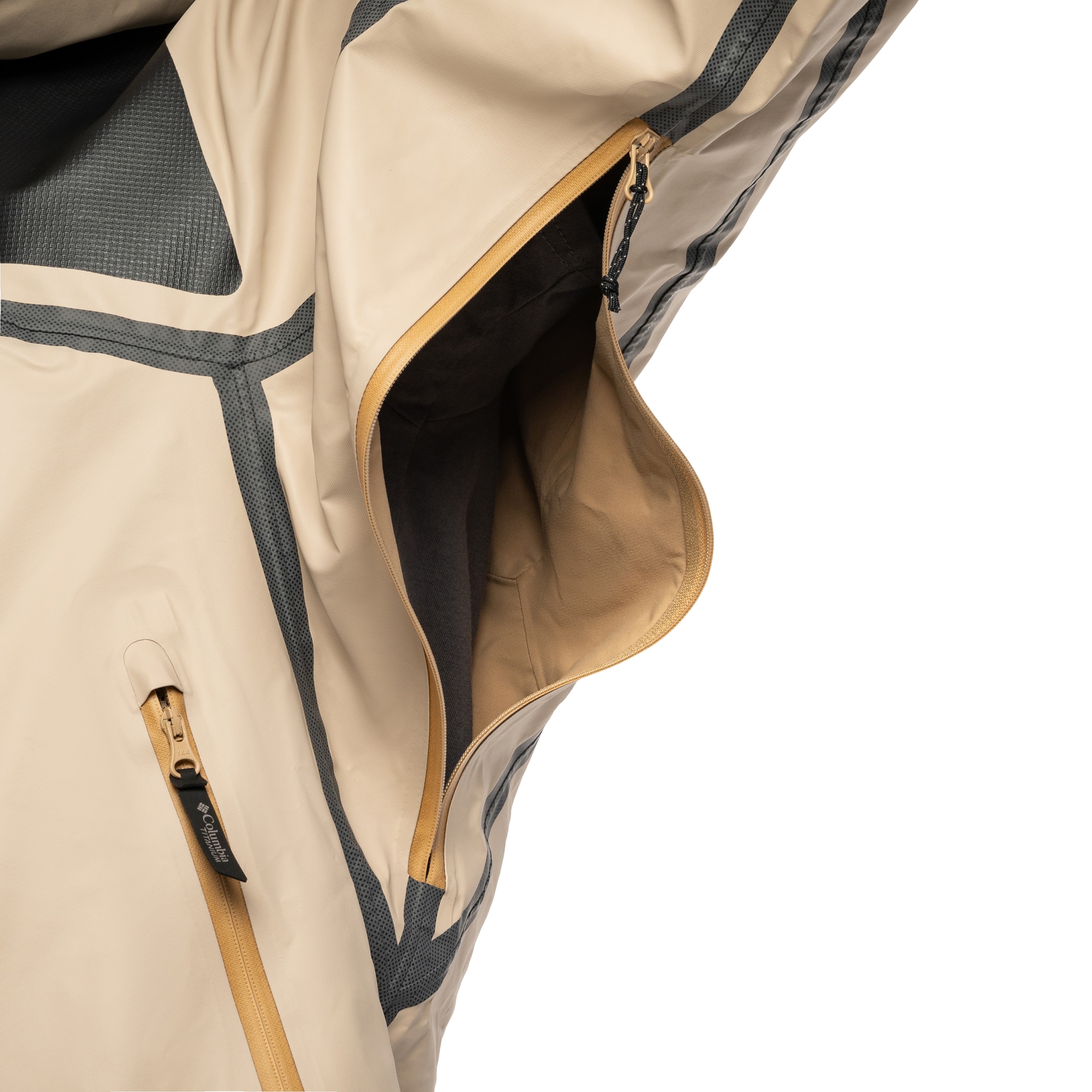 Bunda Columbia Whistler Peak Shell Titanium - Canoe