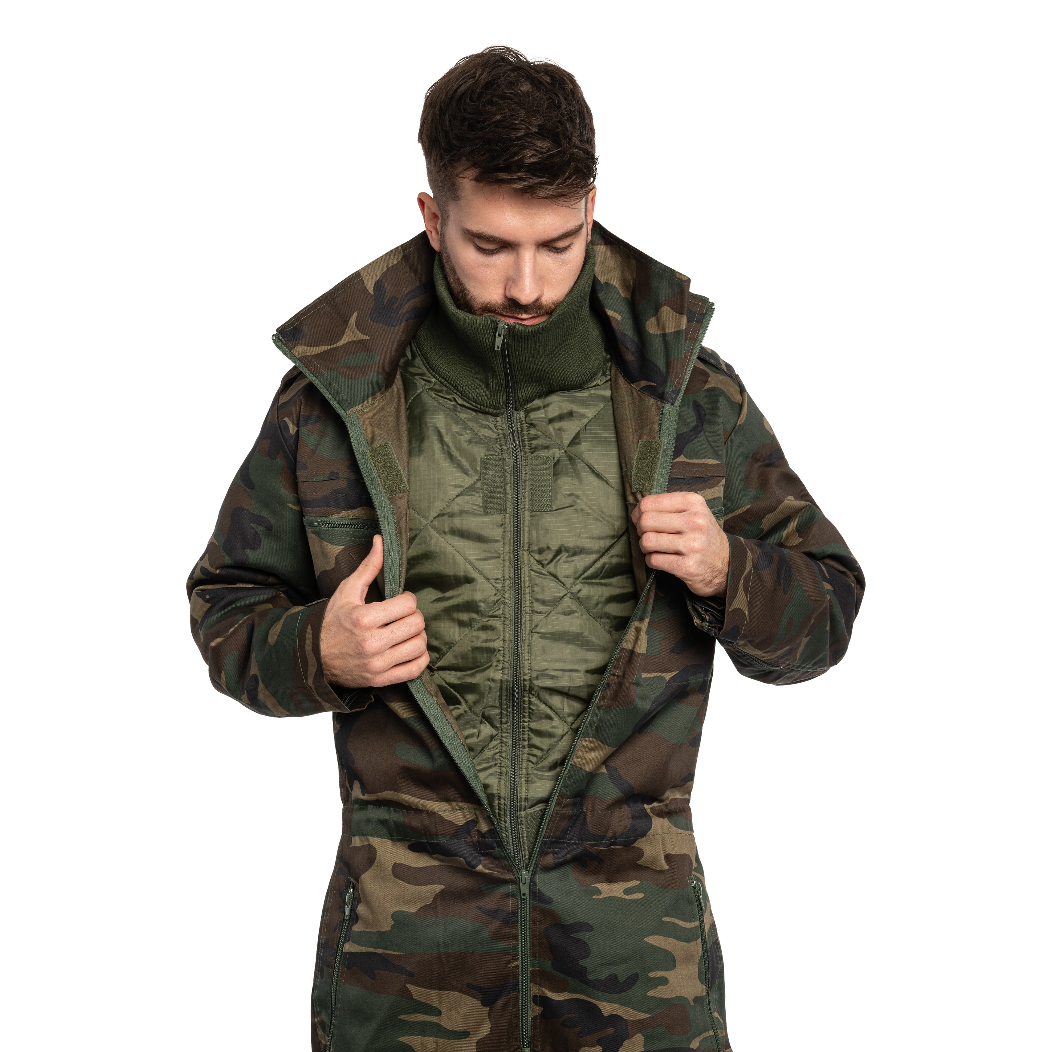 Kombinéza Brandit Tank Suit - Woodland
