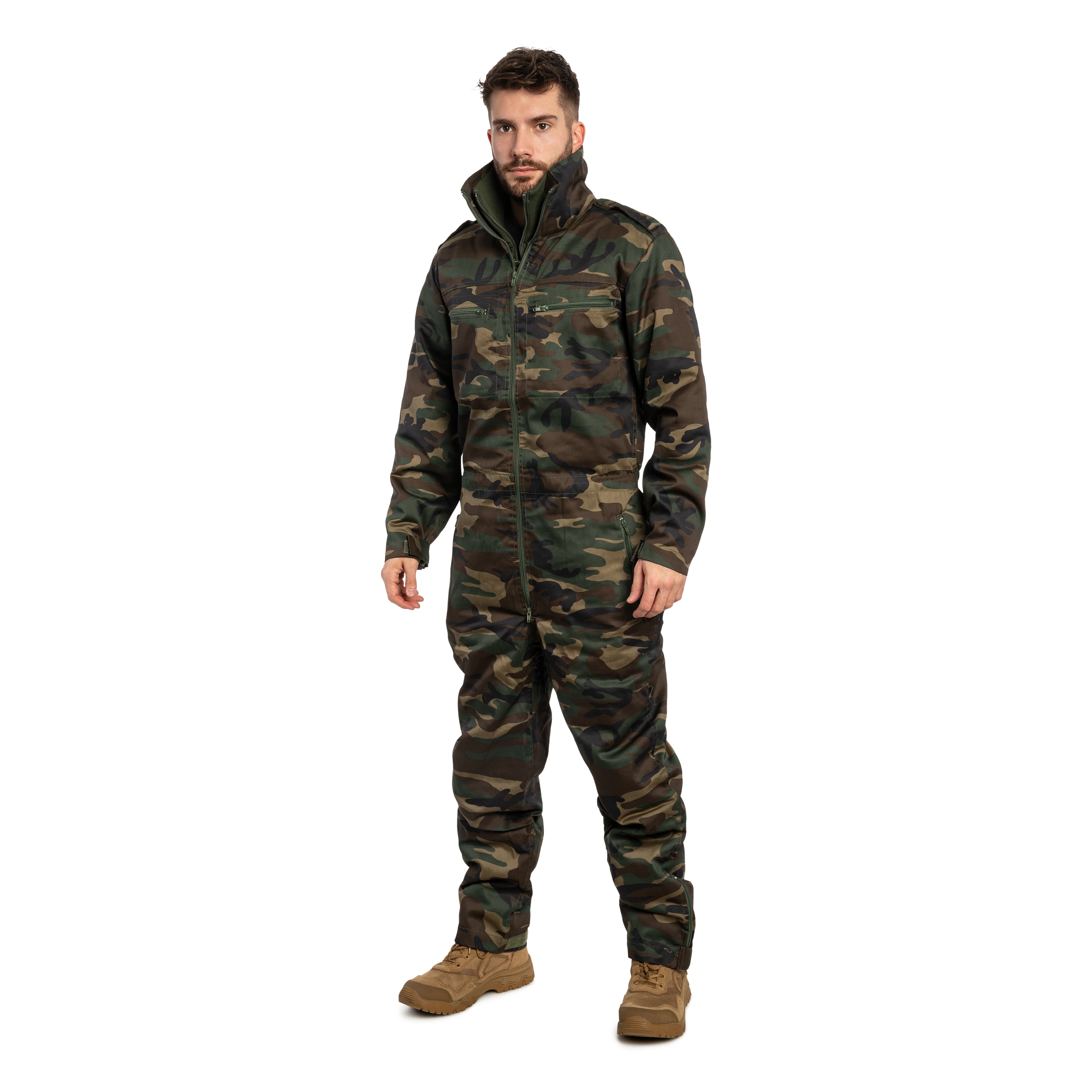 Kombinéza Brandit Tank Suit - Woodland
