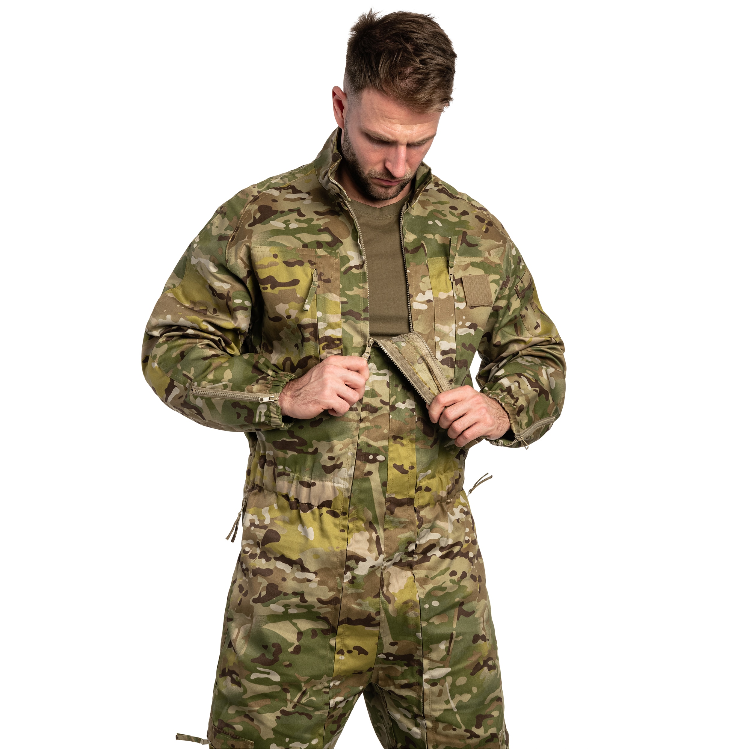 Kombinéza Brandit Flight Suit - Tactical Camo