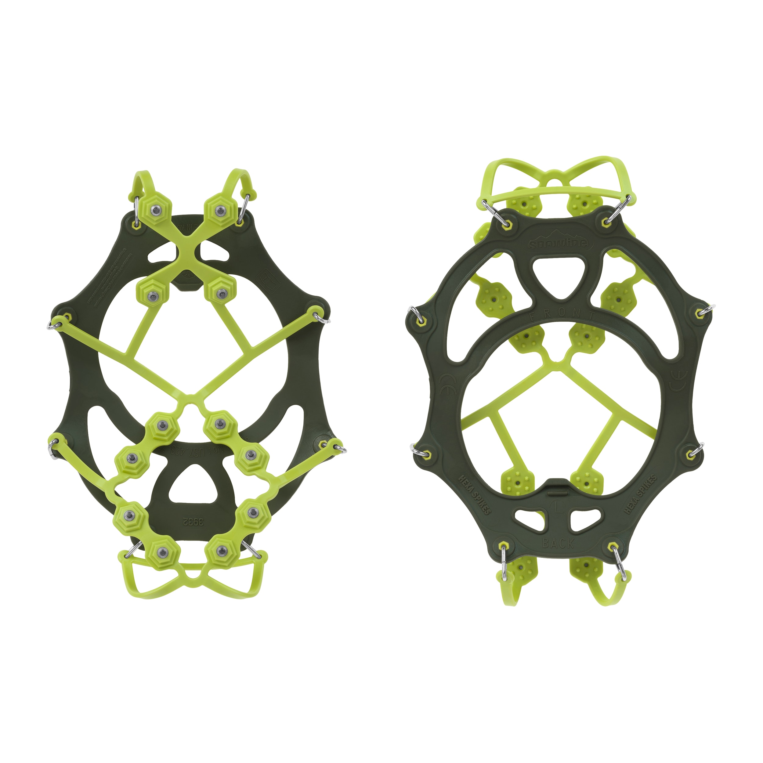 Mačky na boty Snowline Hexa - Olive