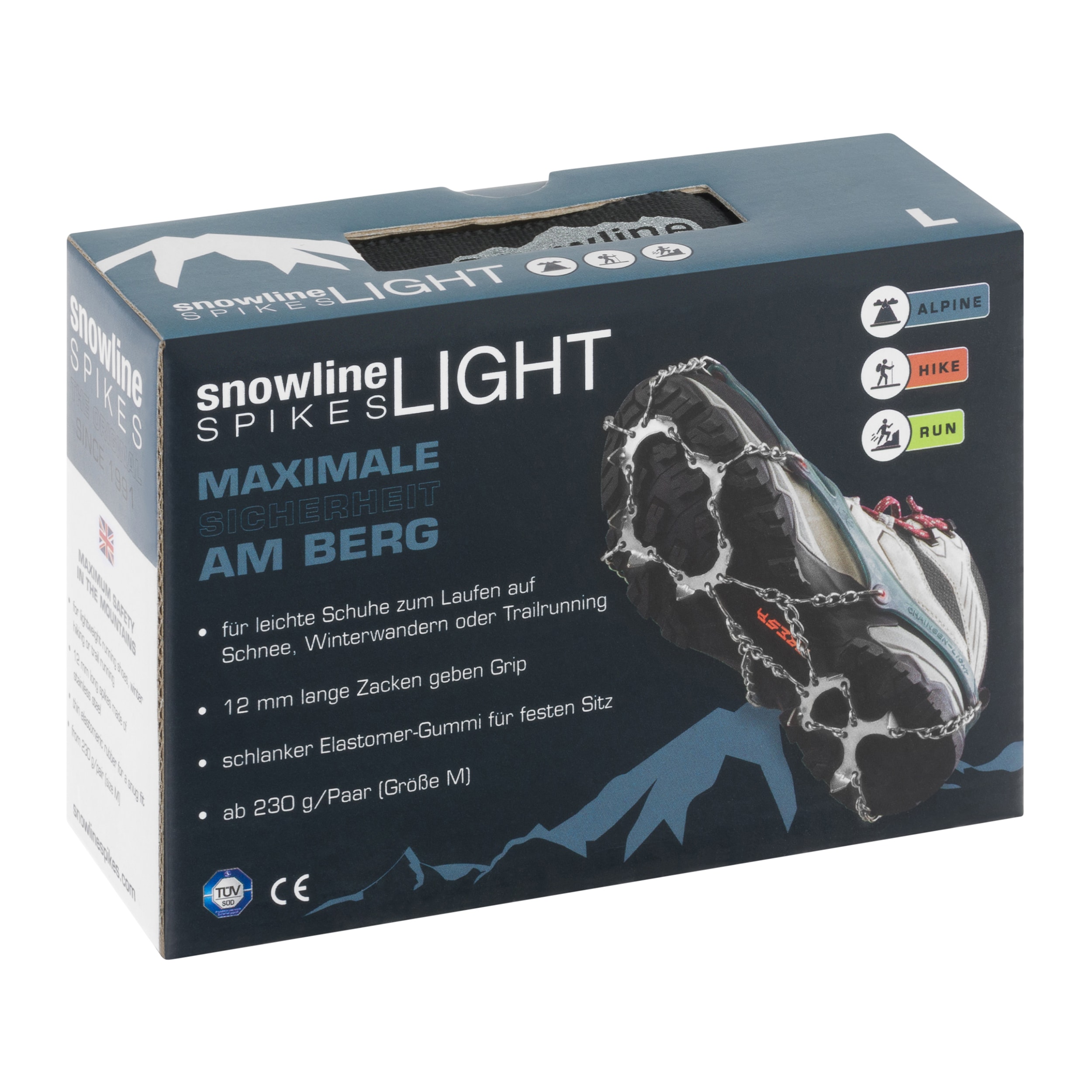 Turistické mačky Snowline Light - Navy