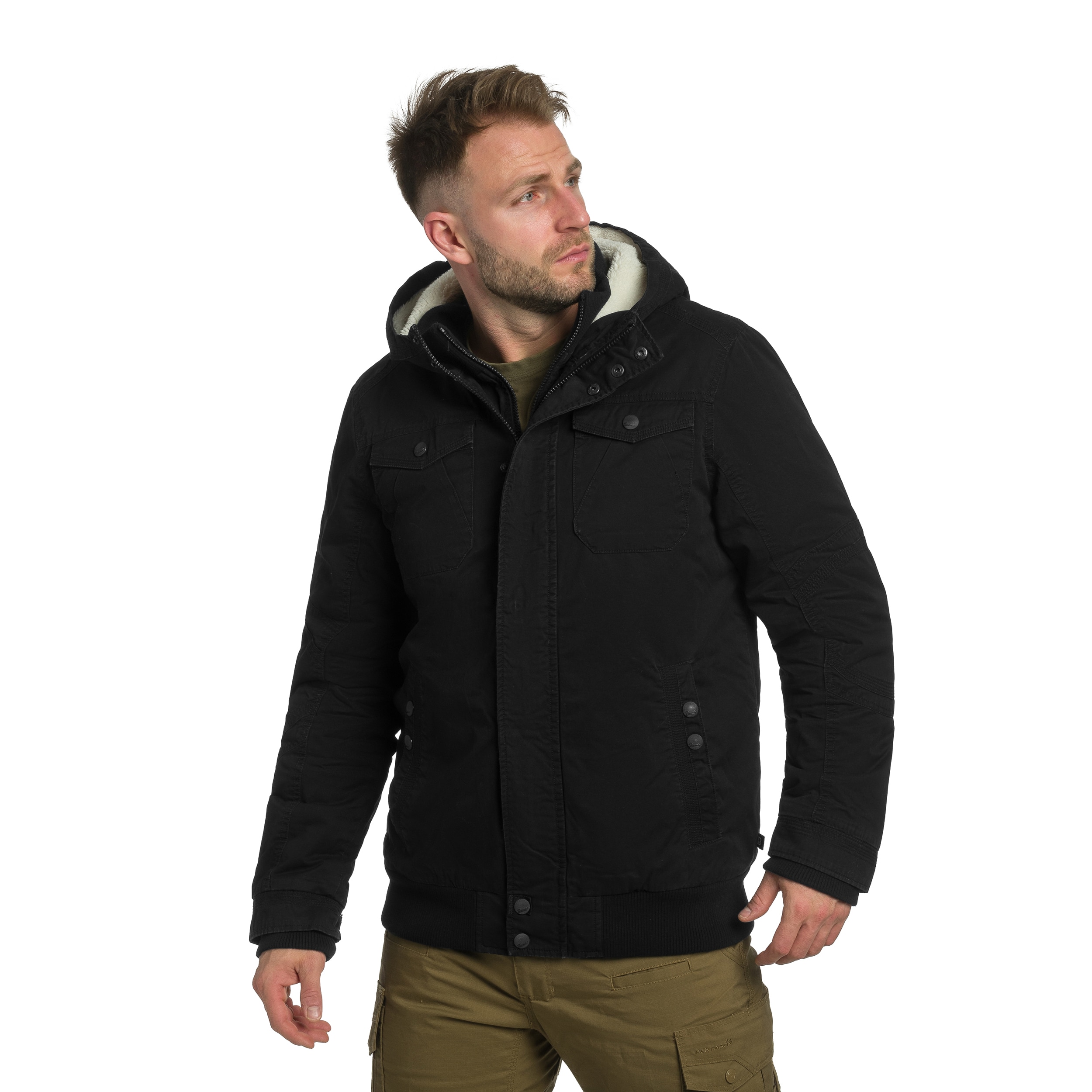 Bunda Brandit Meadow - Black