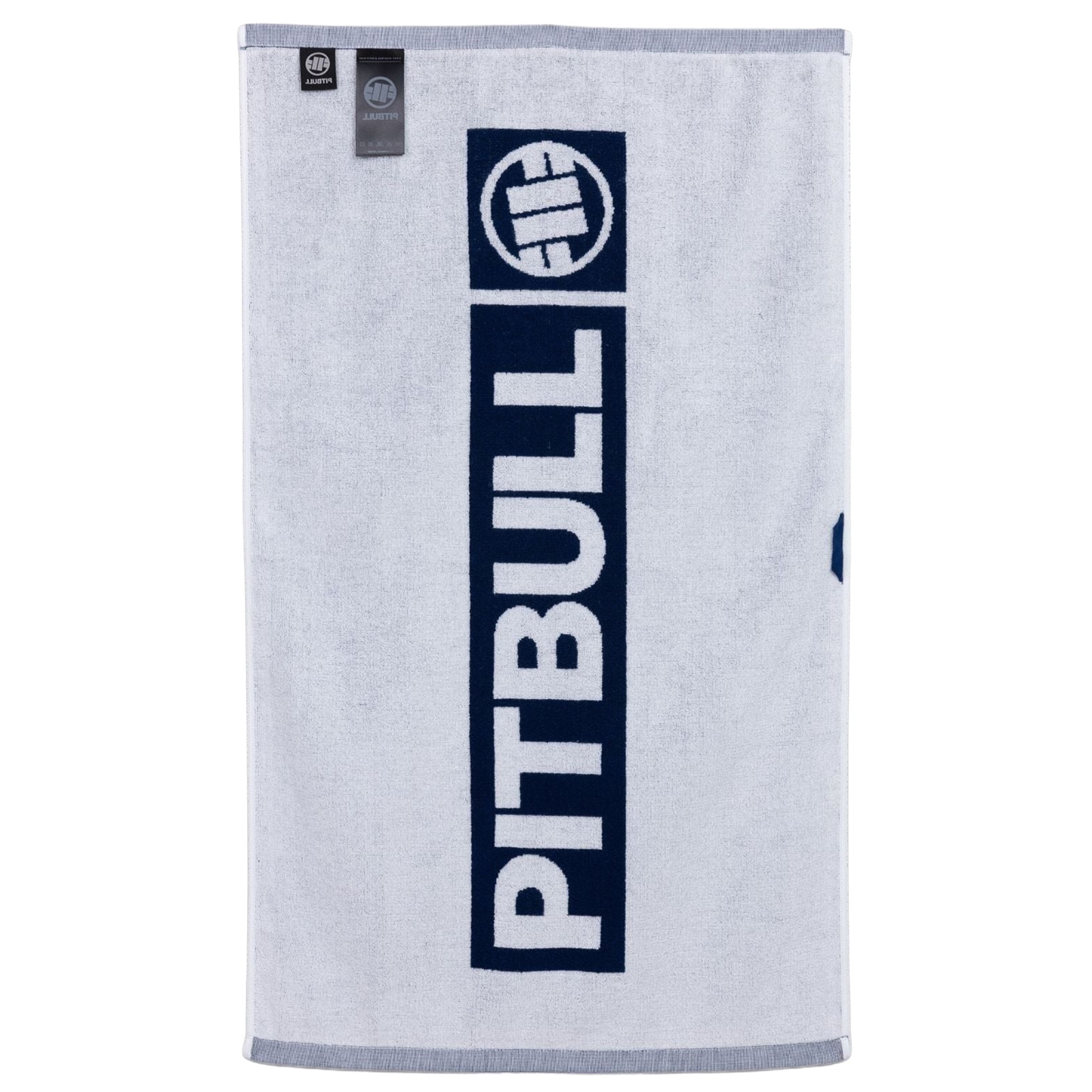 Ručník Pitbull Gym Hilltop 88 x 52 cm - Navy/White