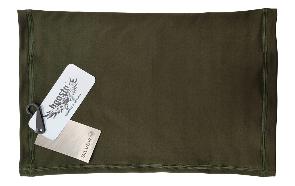 Termoaktivní ochranný šátek Haasta škrábaný - Dark Green