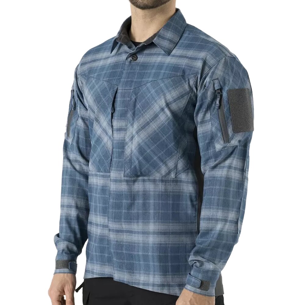 Košile Helikon-Tex MBDU Nylon Polyester Blend - Western Blue Plaid