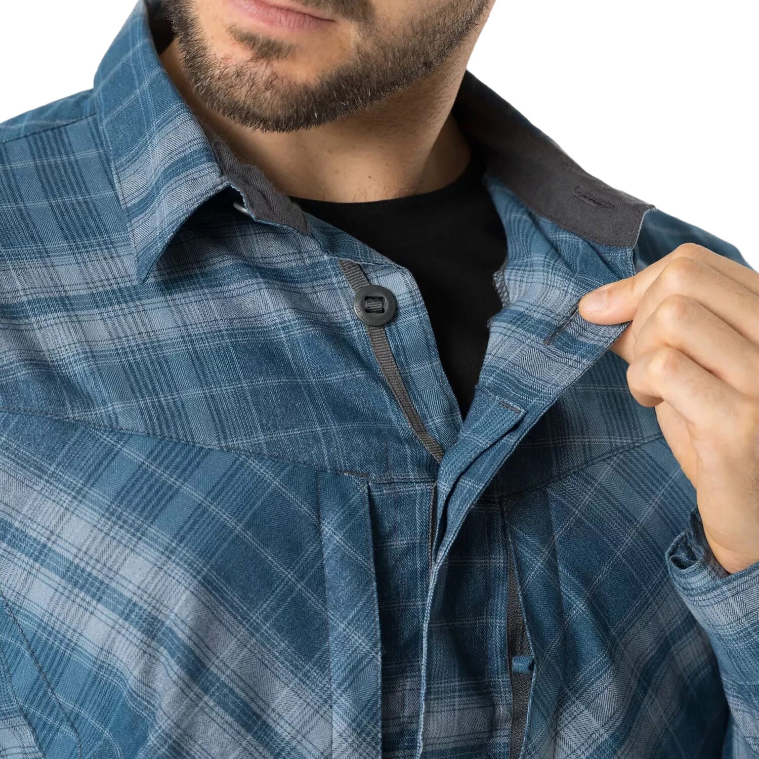 Košile Helikon-Tex MBDU Nylon Polyester Blend - Western Blue Plaid