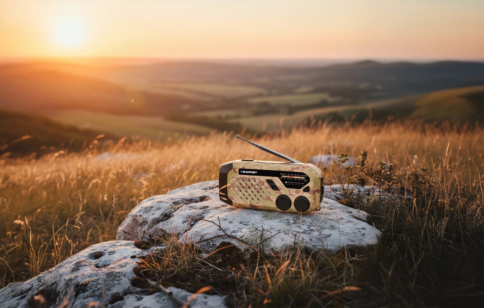 Alarmové rádio Blaupunkt ER10 - Desert