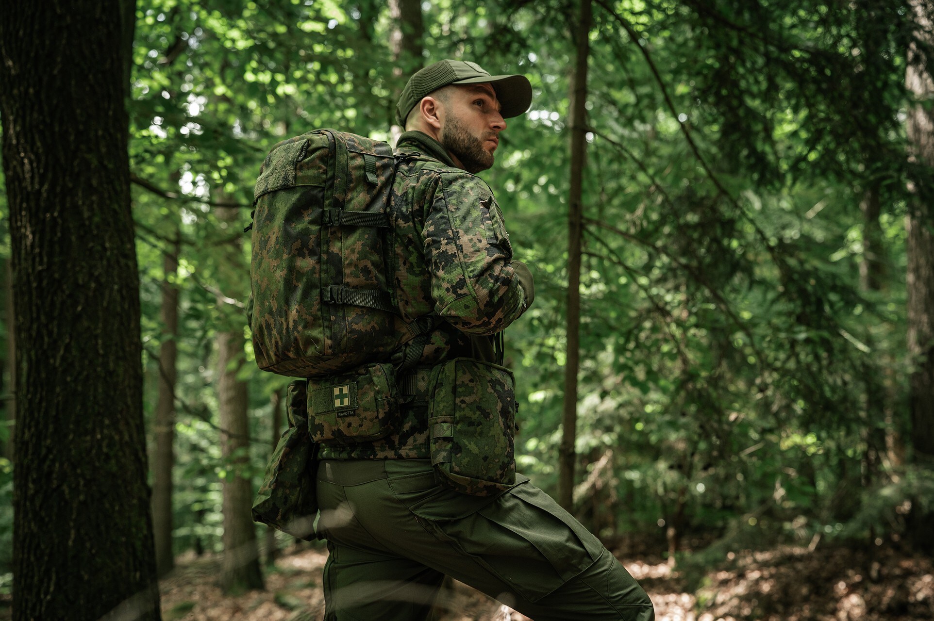 Batoh Savotta Niukka 20 l - M05 Finnish Woodland Camo