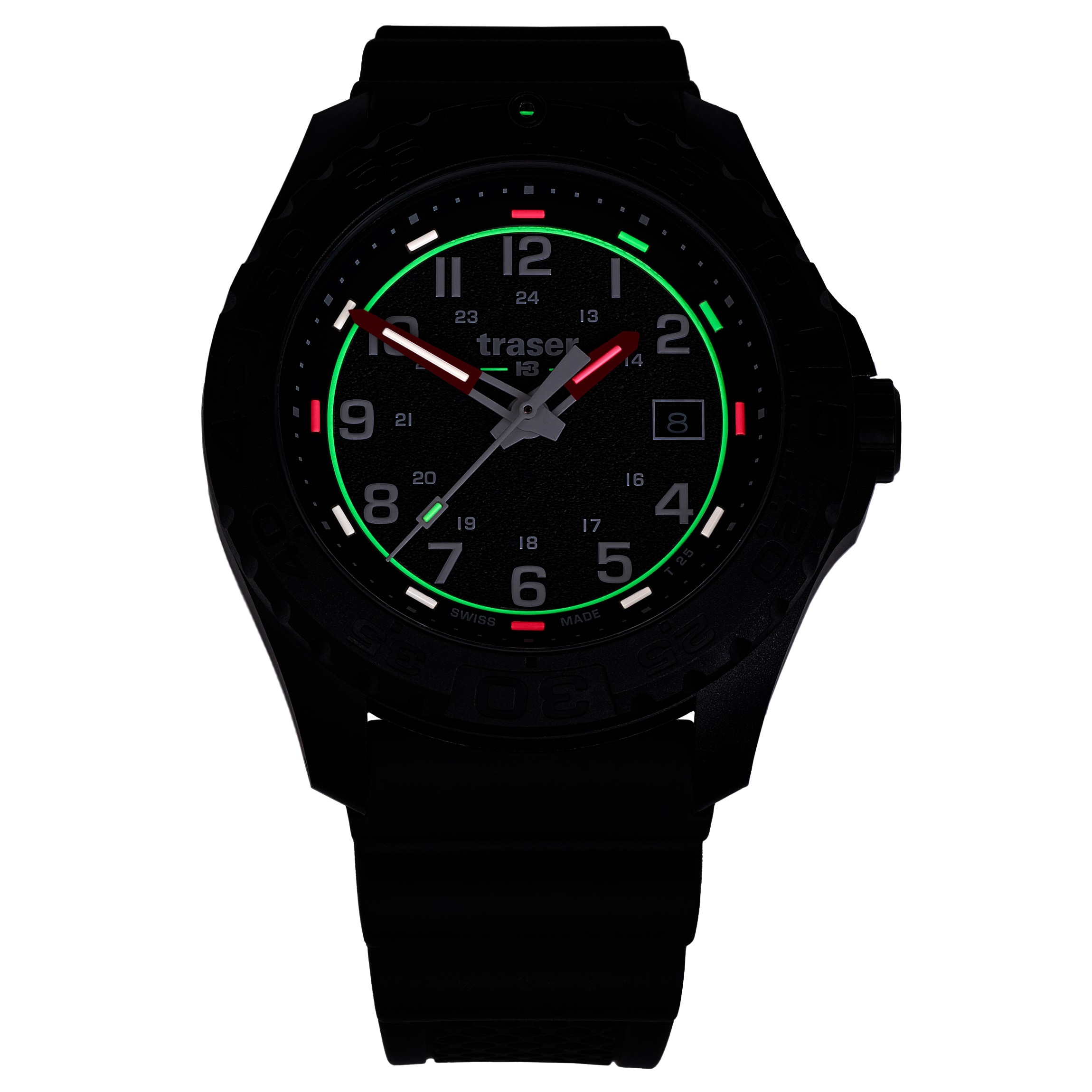 Hodinky Traser P96 Outdoor Pioneer RS - All Black