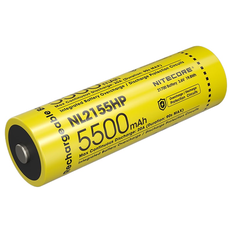 Akumulátor 3,6 V Nitecore NL2155HP 21700 - 5500 mAh