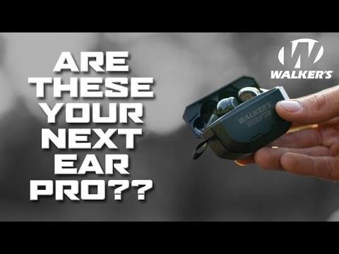 Aktivní chrániče sluchu Walker's Disrupter Bluetooth - Black