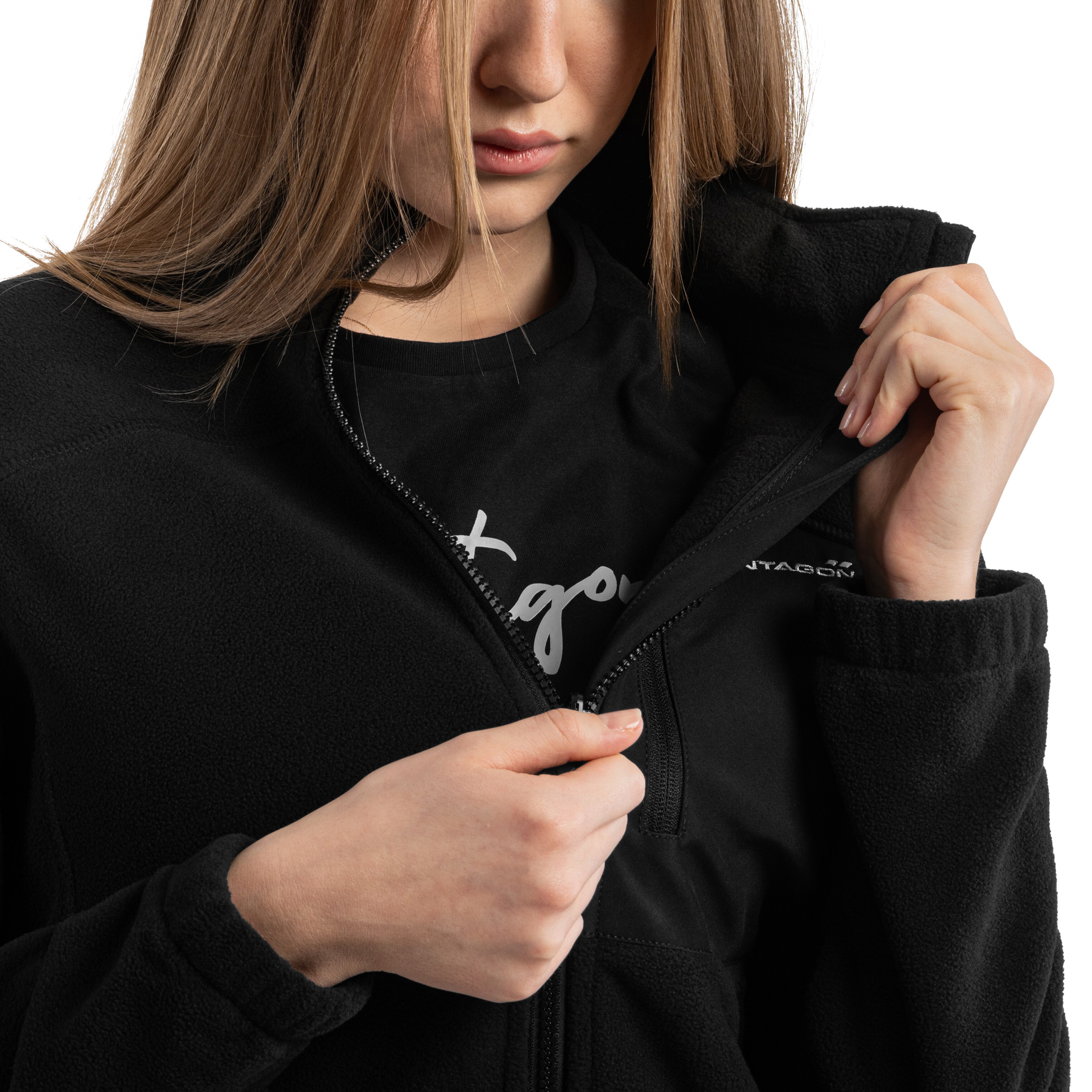 Dámská fleecová bunda Pentagon Athos 2.0 - Black