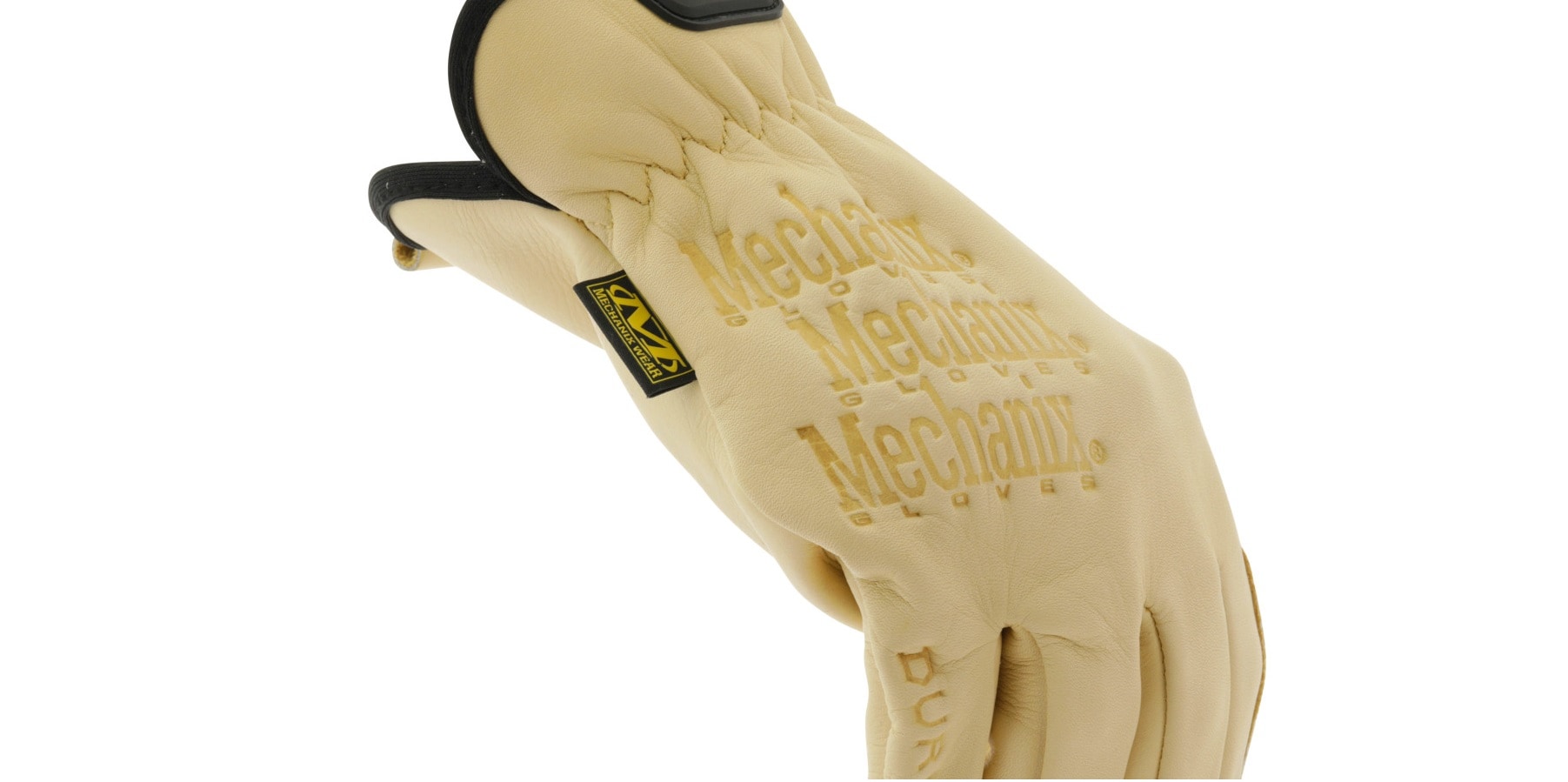 Rukavice Mechanix Wear Durahide Cow Driver - Brown