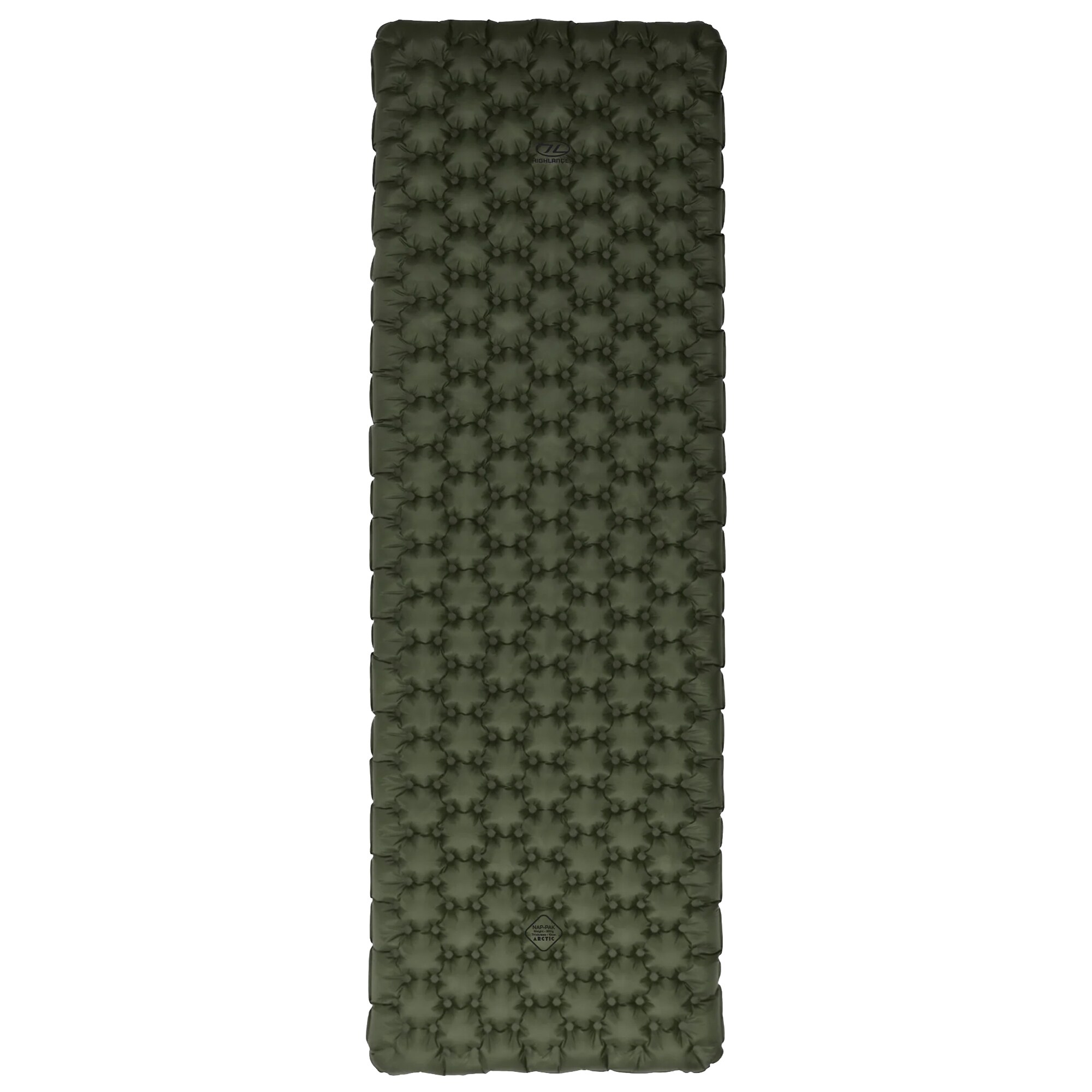 Jednolůžková matrace Highlander Outdoor Nap-Pak Arctic R11 – Olive Green