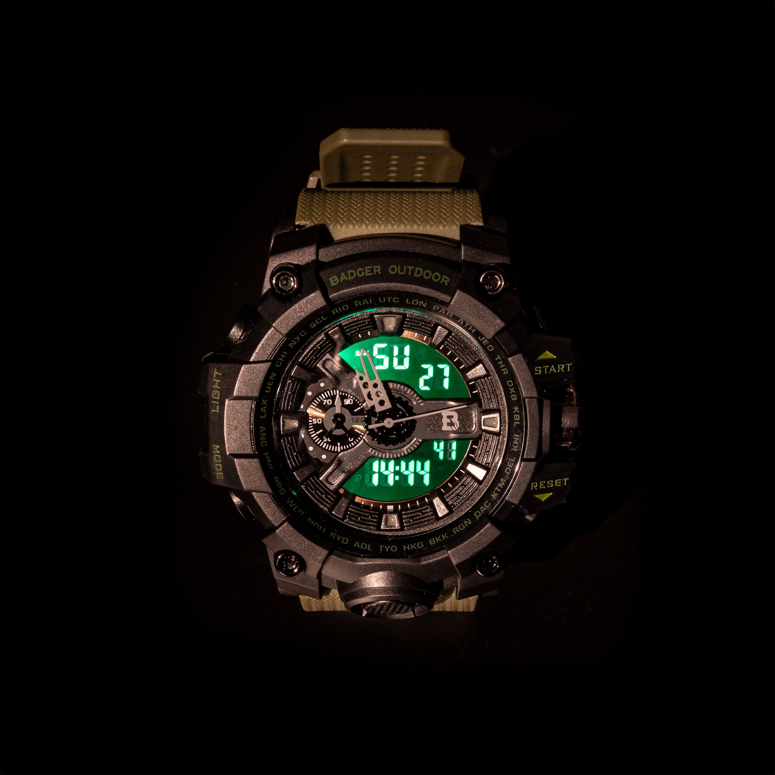 Hodinky Badger Outdoor Sentry - Army Green/Black