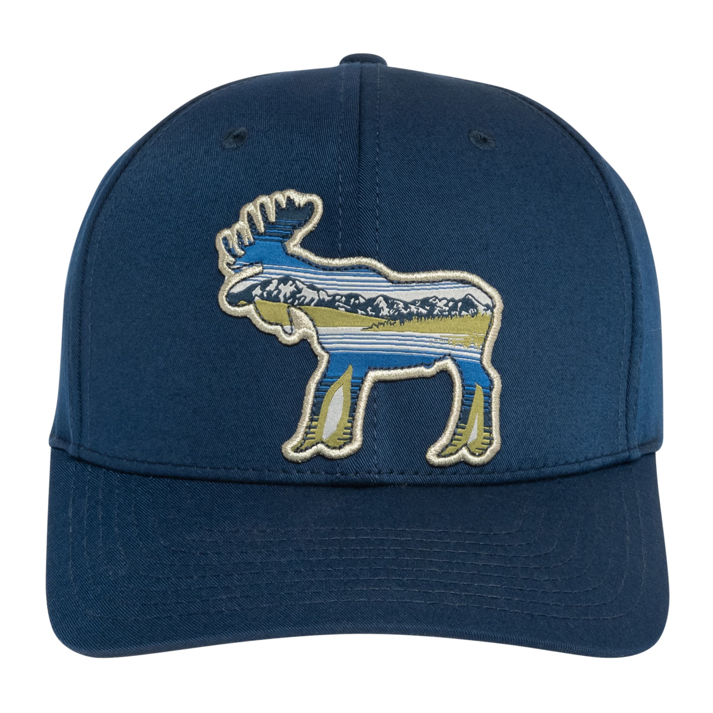 Kšiltovka Columbia Lost Lager 3D Stretch Snapback - Collegiate Navy/Moose