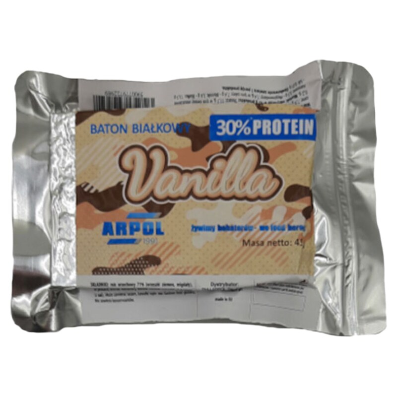 Vojenská klobása Arpol 300 g + lyofilizované potraviny LYOFOOD + suchary Piast + tyčinka - sada