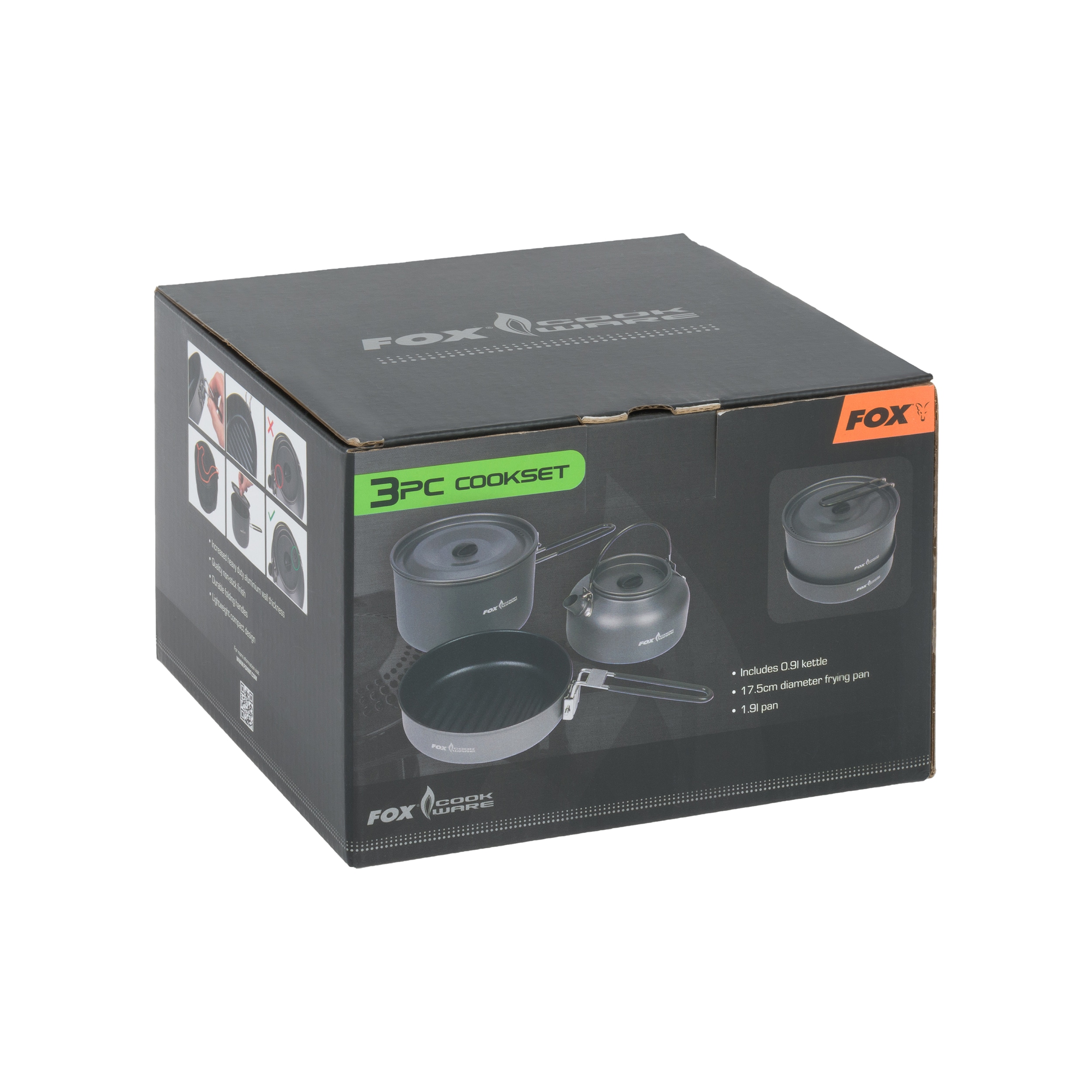 Sada turistického nádobí Fox Cookware 3 Piece Cook Set