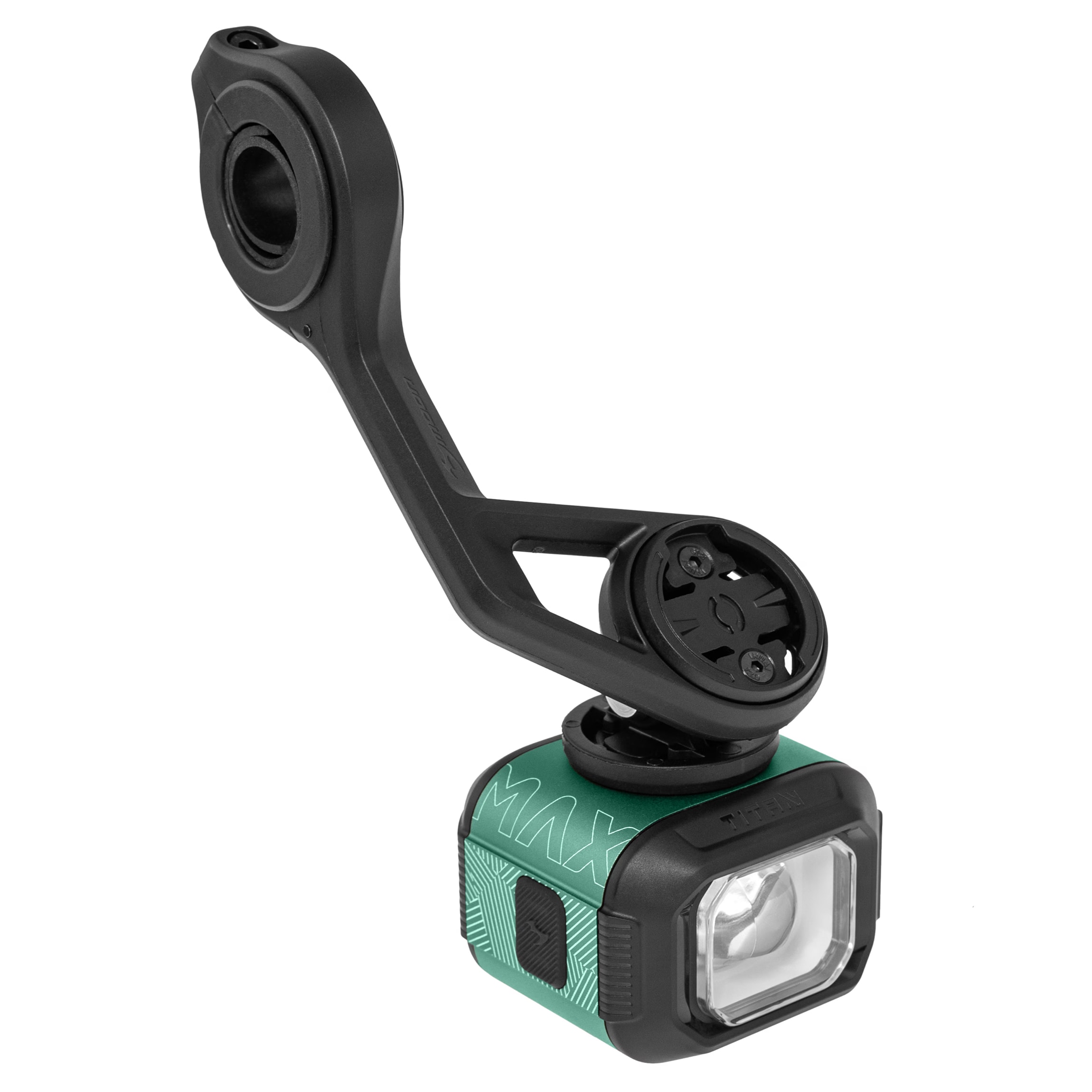 Přední cyklistické světlo Moon Bikes Titan Max Seafoam Teal – 1700 lumenů