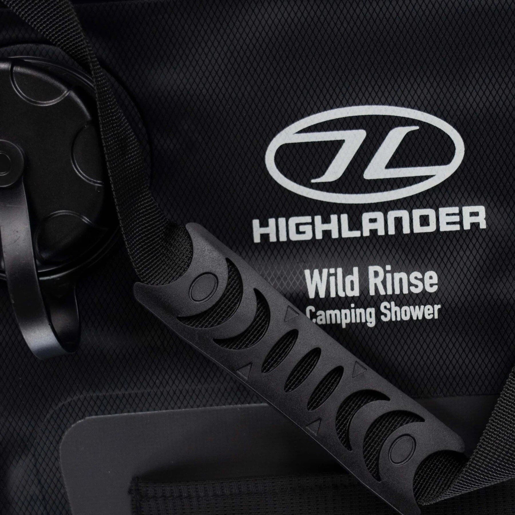 Turistická sprcha Highlander Outdoor Wild Rinse Camping Solar 15 l - Black