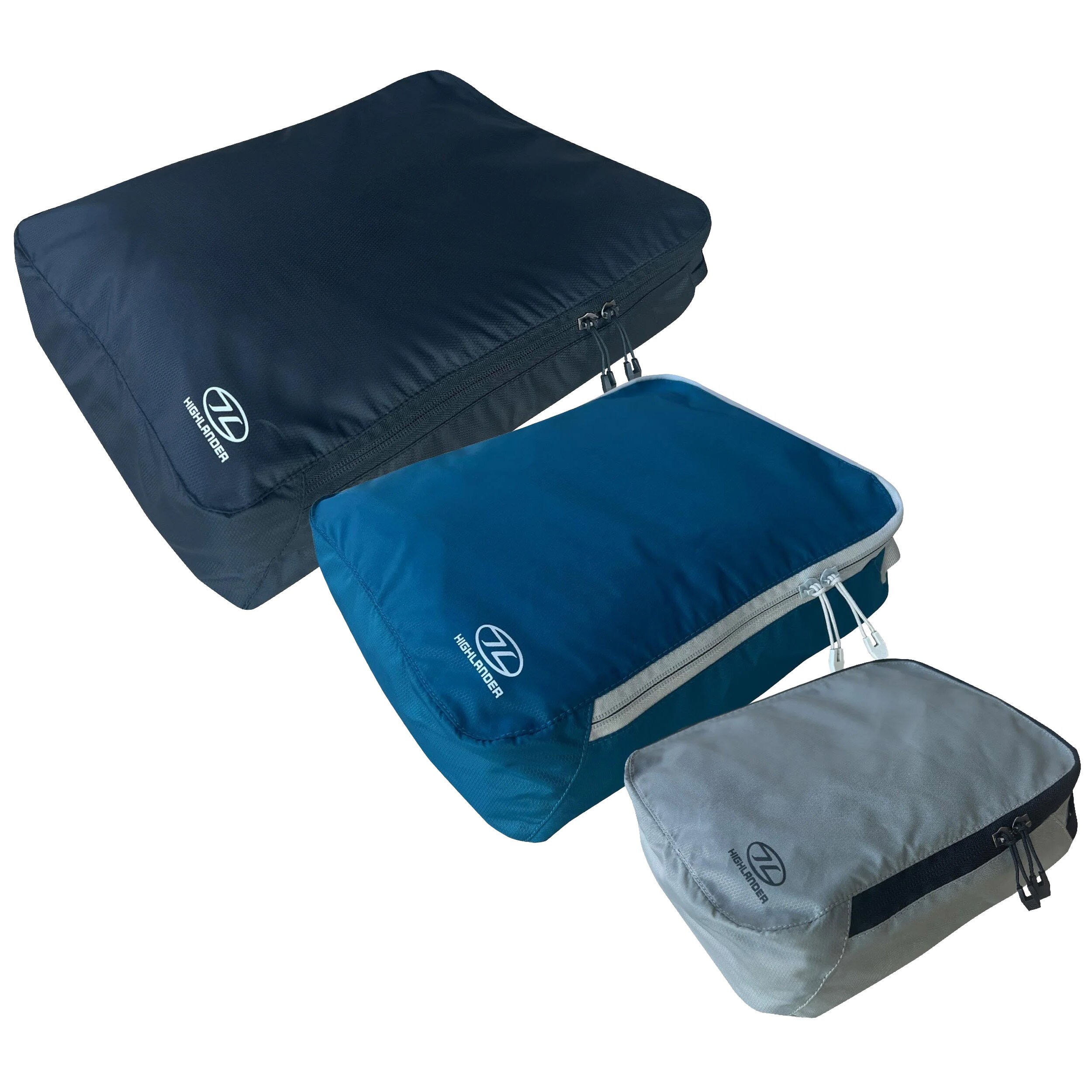Organizér Highlander Outdoor Compakta Ultralight Packing Cube Set - 3 ks