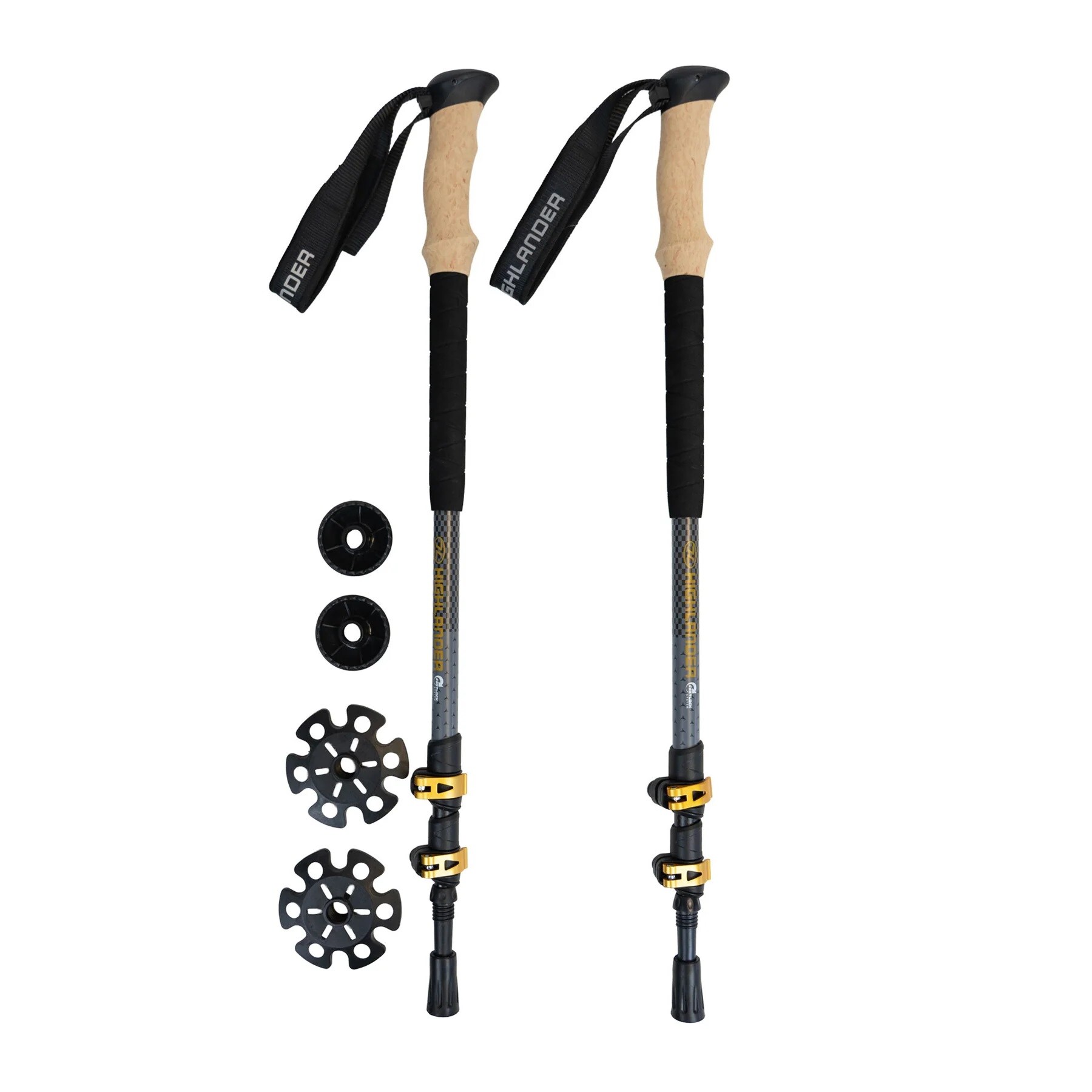 Trekkingové hole Highlander Outdoor Skye Carbon Fibre Walking