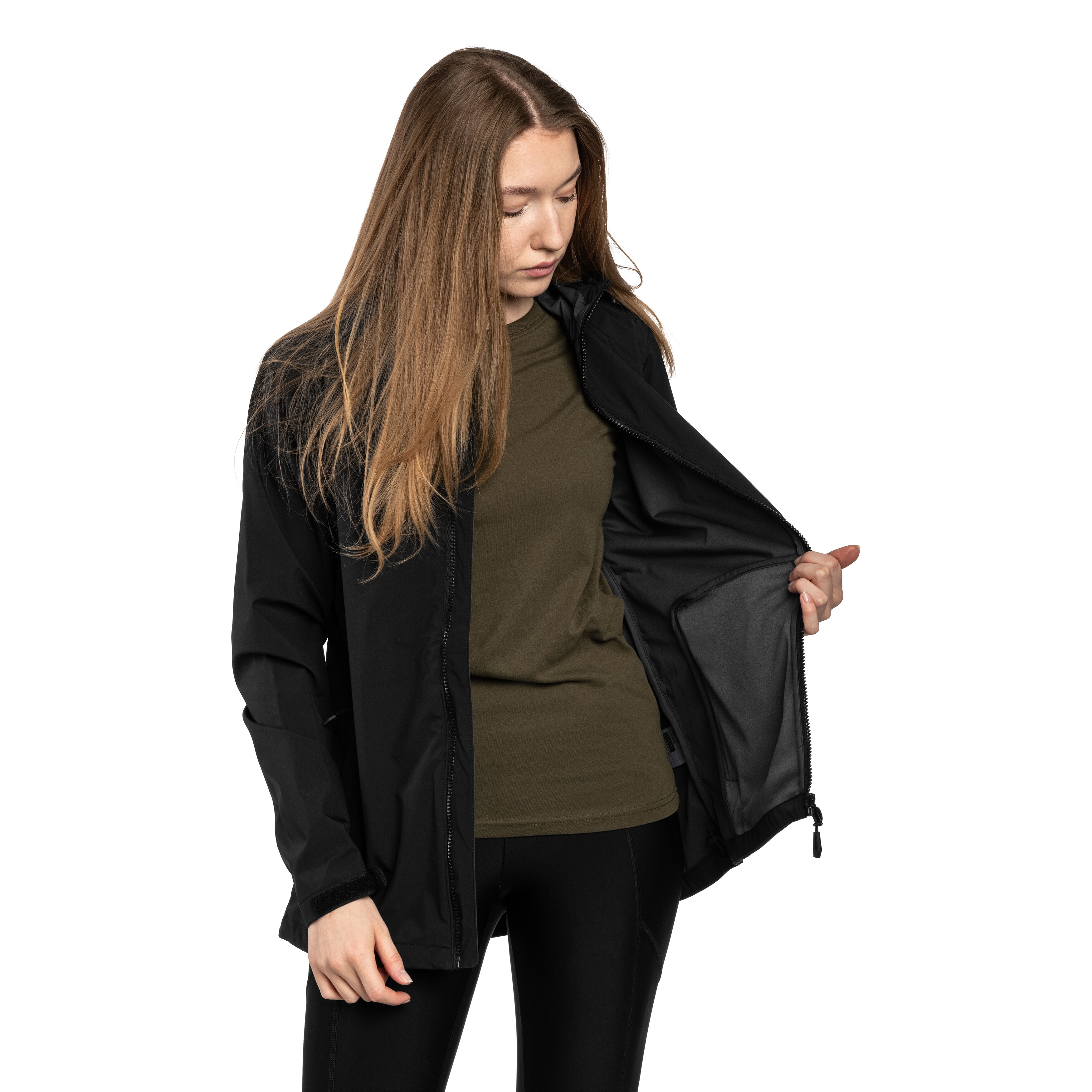 Dámská bunda Highlander Outdoor Shield V2 Softshell - Black