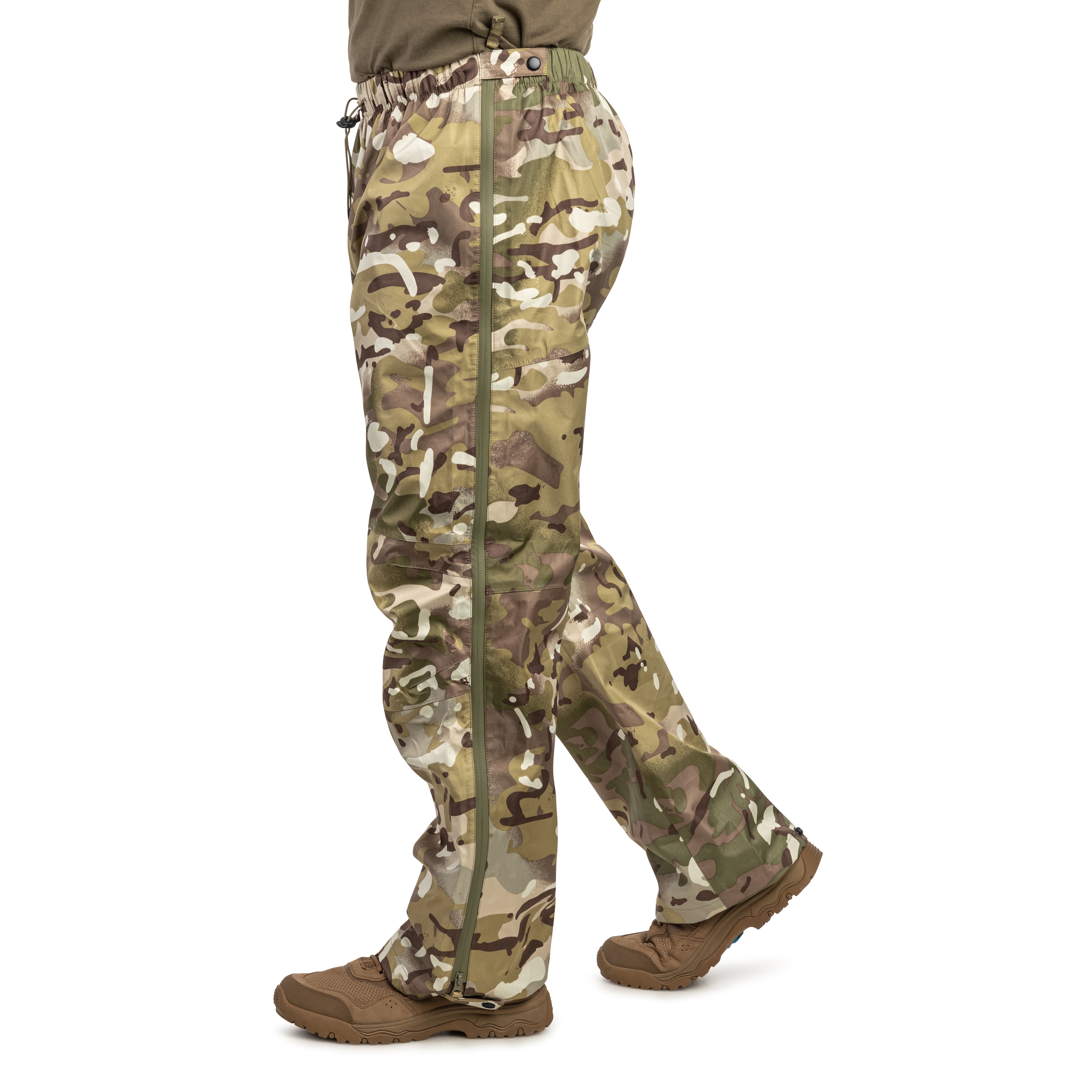 Kalhoty Highlander Forces Typhoon Waterproof Trousers - Arid MC Camo