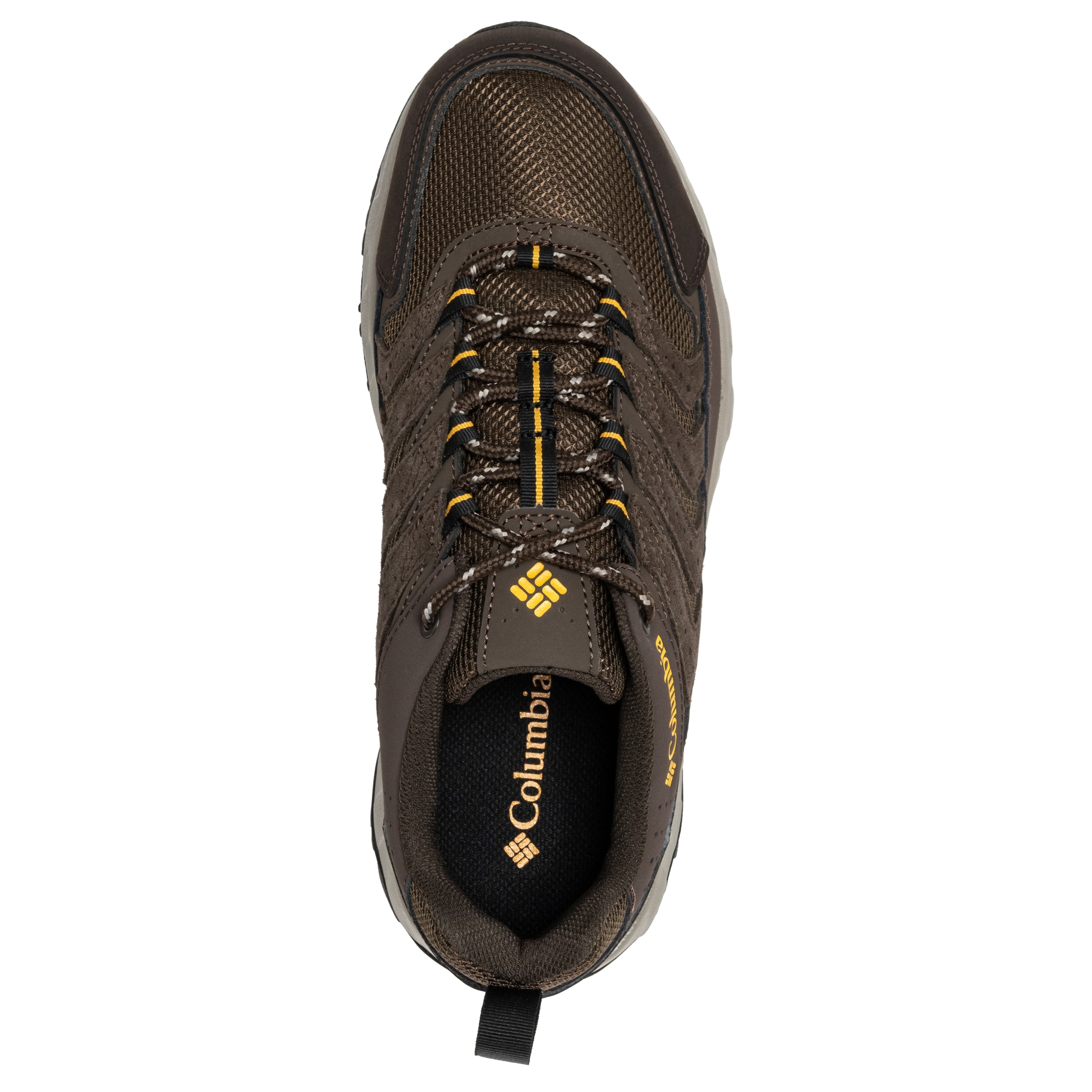 Boty Columbia Strata Trail Low - Cordovan/Golden Yellow